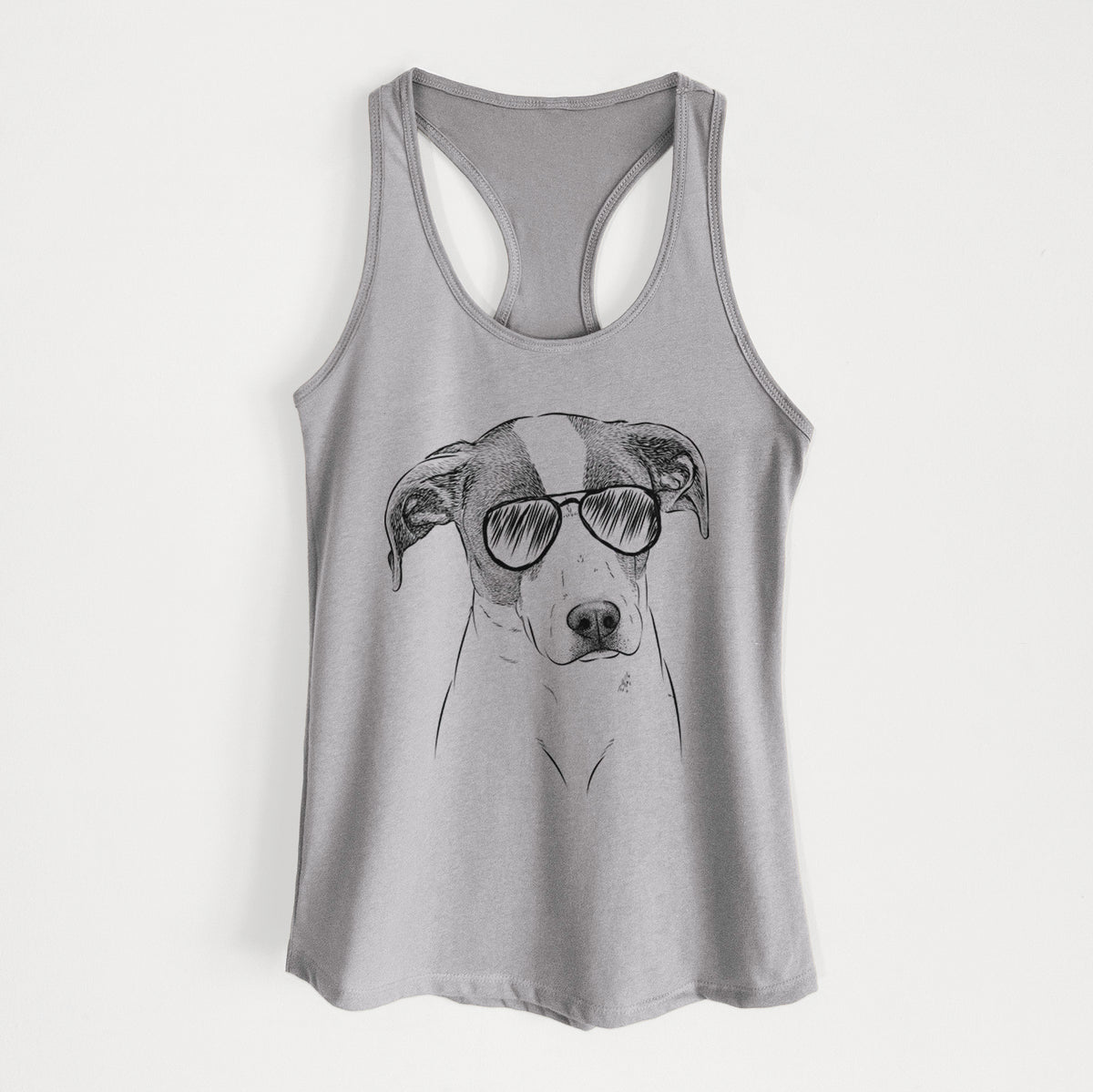 Zephyr the Pointer Mix - Women's Racerback Tanktop