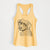 Zeppelin the Black Labrador - Women's Racerback Tanktop