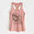 Zeppelin the Black Labrador - Women's Racerback Tanktop