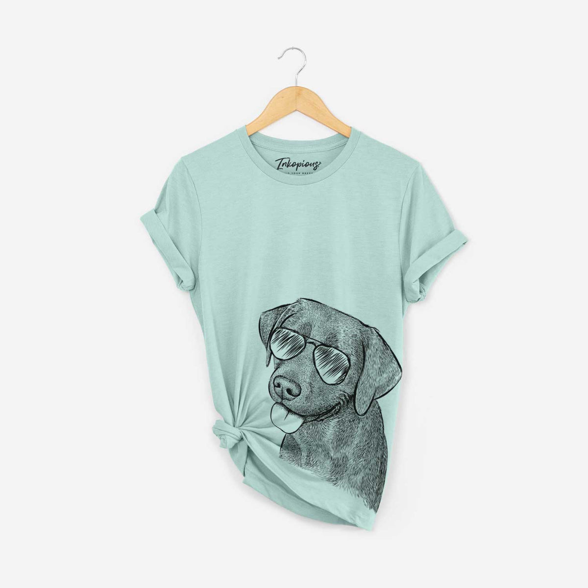 Zeppelin the Black Labrador - Bella Canvas Unisex Crewneck