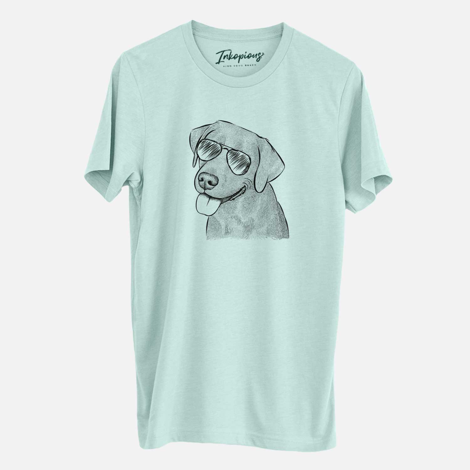 Aviator Zeppelin the Black Labrador - Unisex Crewneck