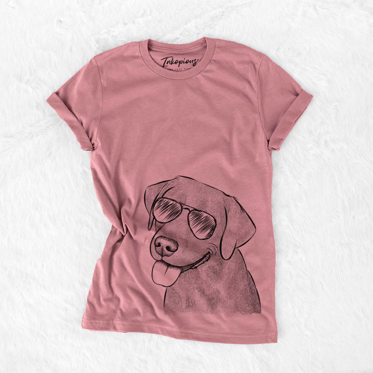 Aviator Zeppelin the Black Labrador - Unisex Crewneck