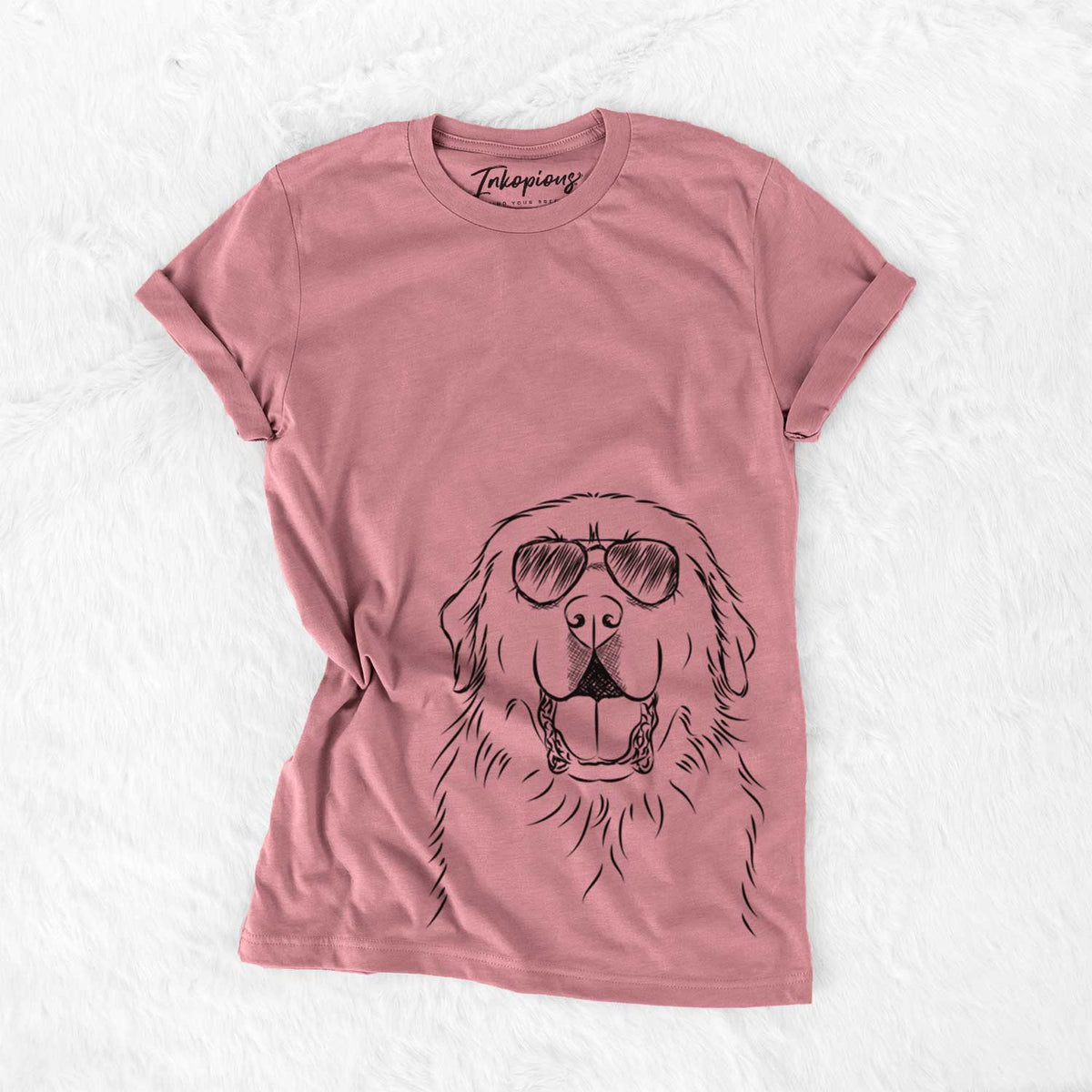 Aviator Zeus the Great Pyrenees - Unisex Crewneck