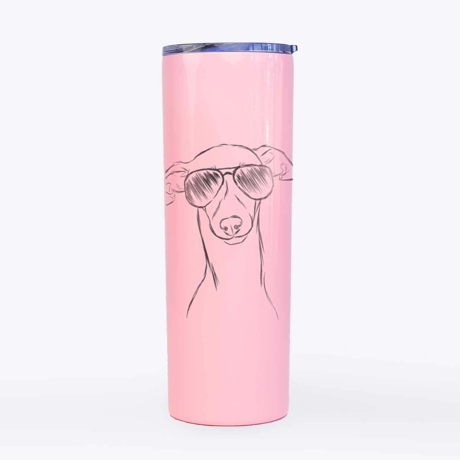 Ziggie the Italian Greyhound - 20oz Skinny Tumbler