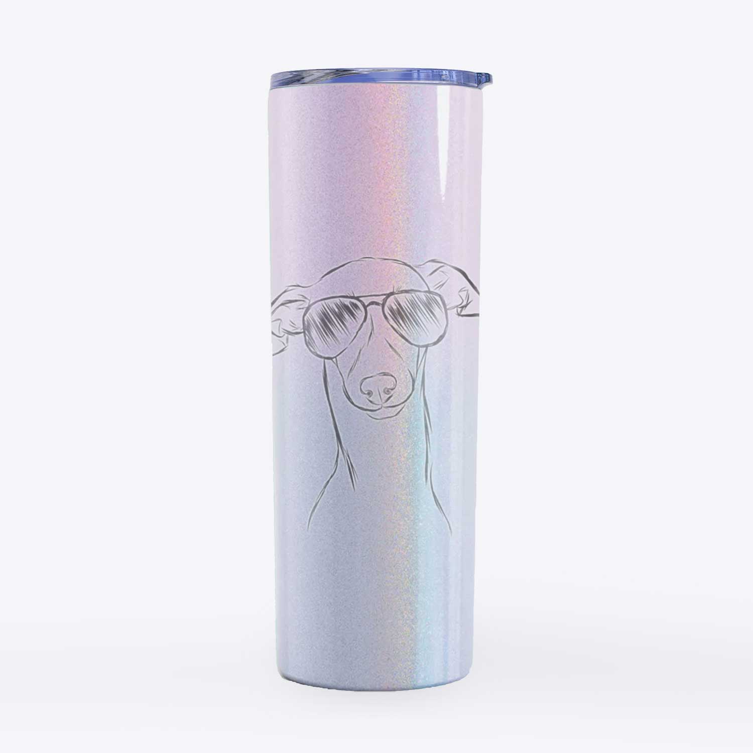 Ziggie the Italian Greyhound - 20oz Skinny Tumbler