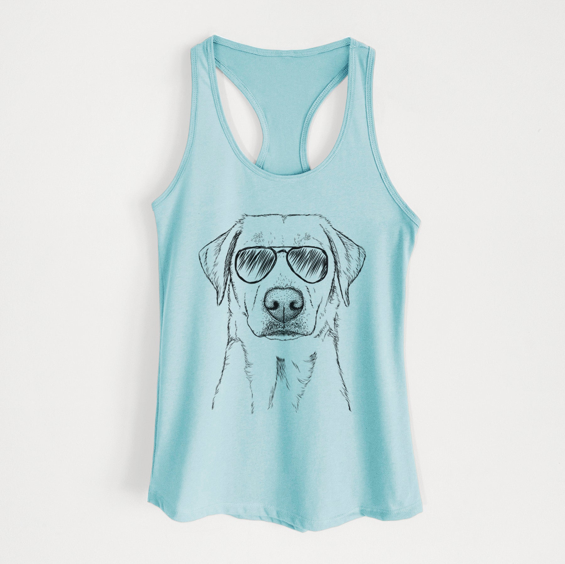 Zoe the Yellow Lab - Women's Racerback Tanktop