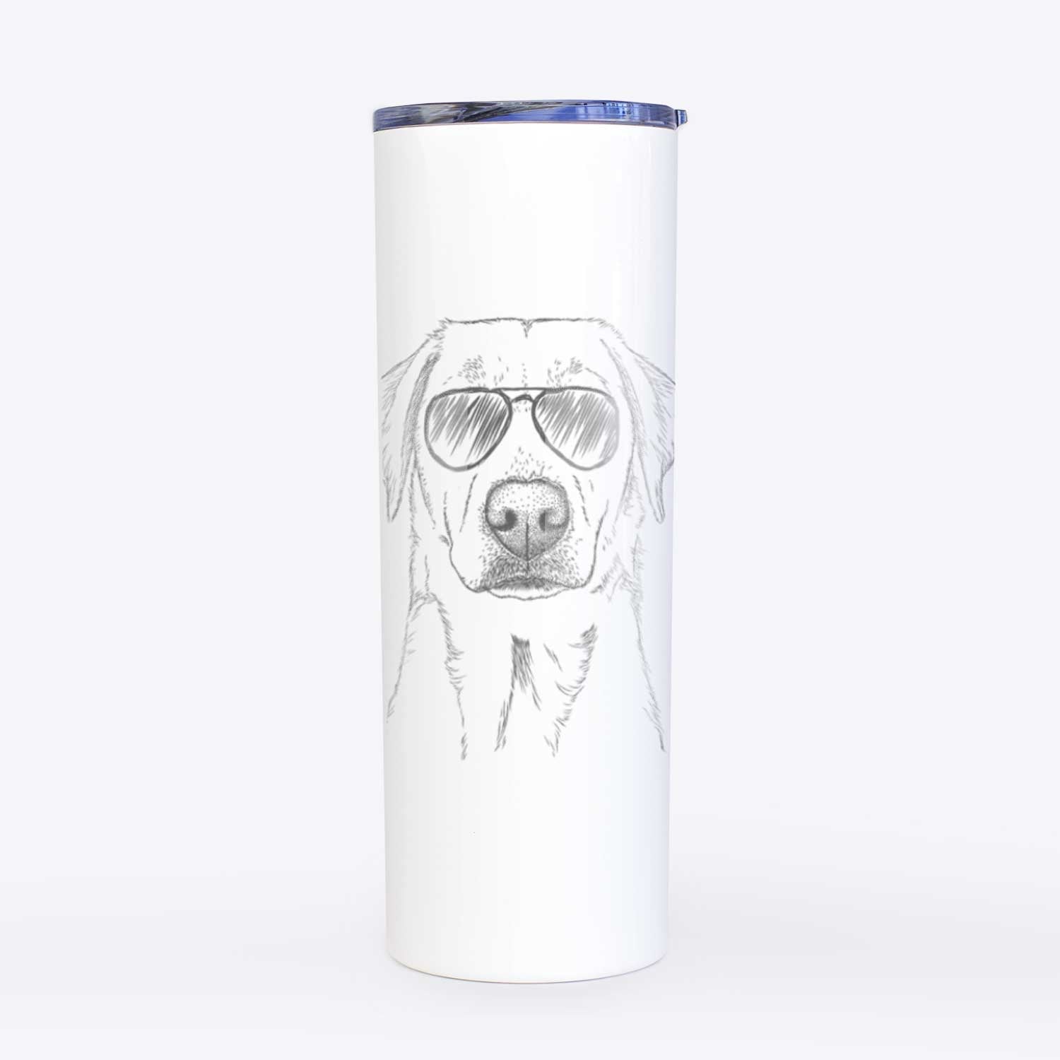 Zoe the Yellow Lab - 20oz Skinny Tumbler