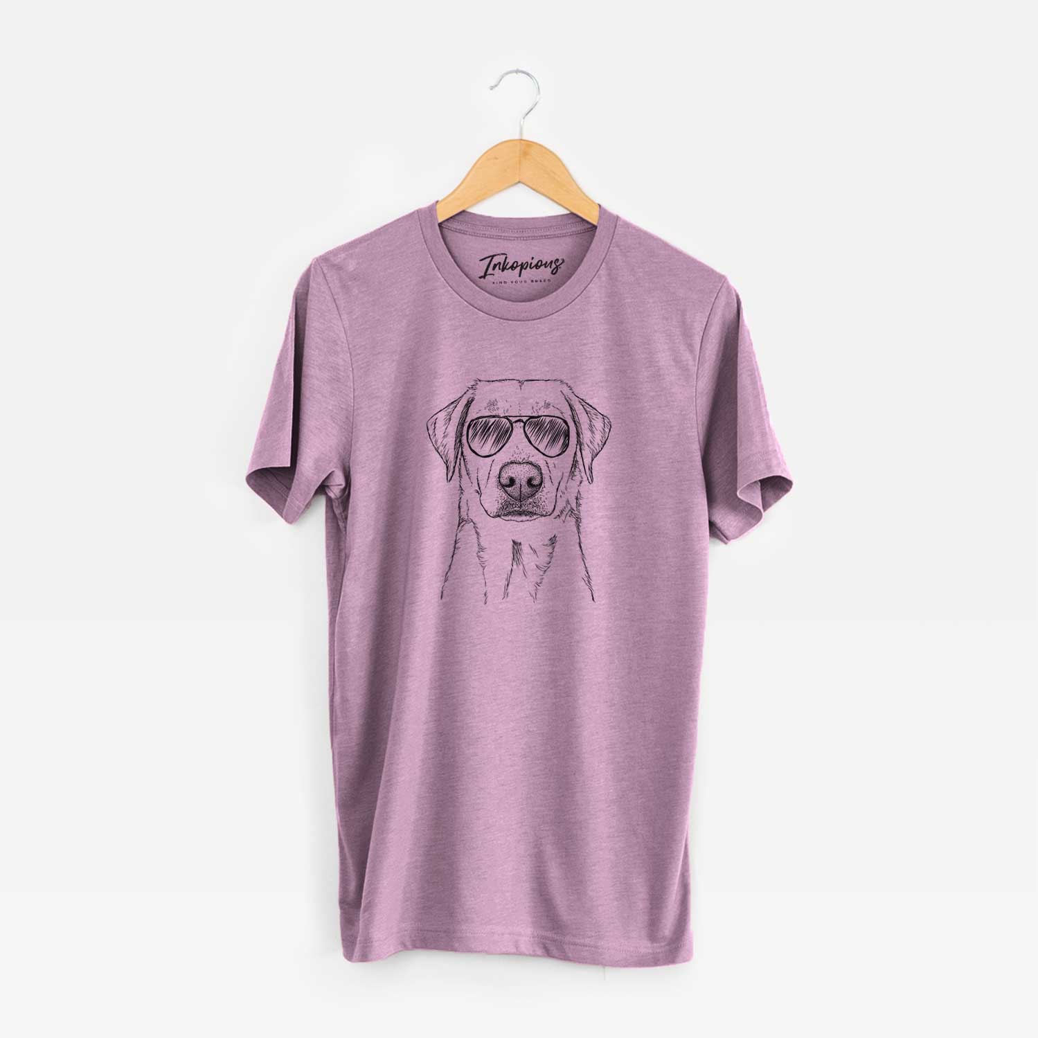 Aviator Zoe the Yellow Lab - Unisex Crewneck