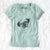 Aviator Zoey the Pug - Women's V-neck Shirt