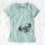 Aviator Zoey the Pug - Women's V-neck Shirt