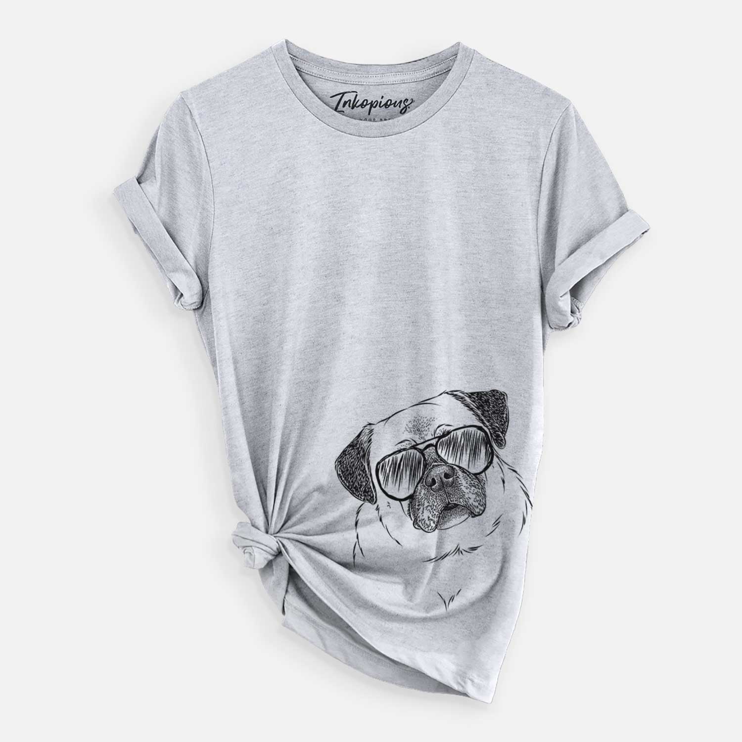 Aviator Zoey the Pug - Unisex Crewneck