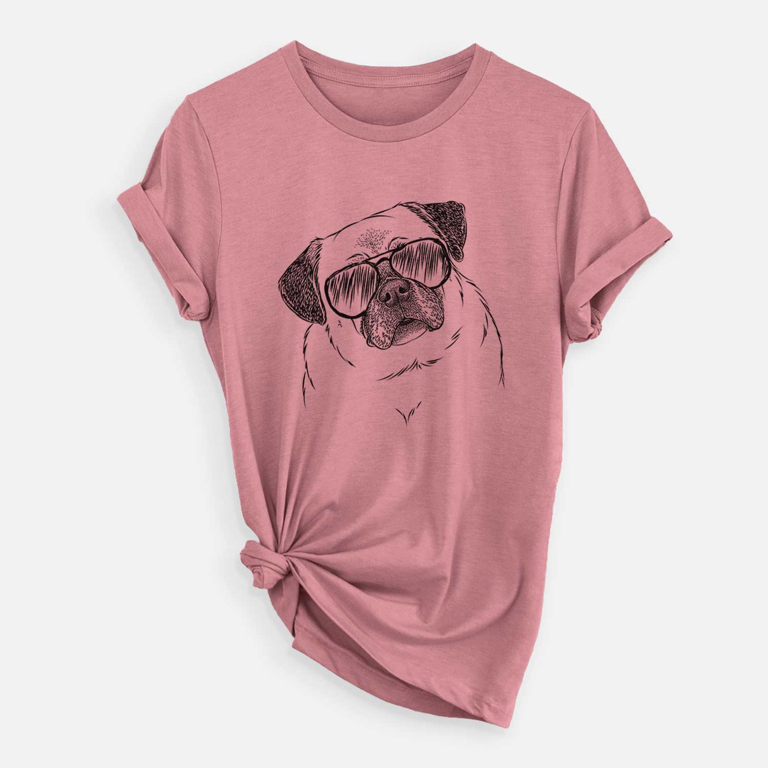 Aviator Zoey the Pug - Unisex Crewneck