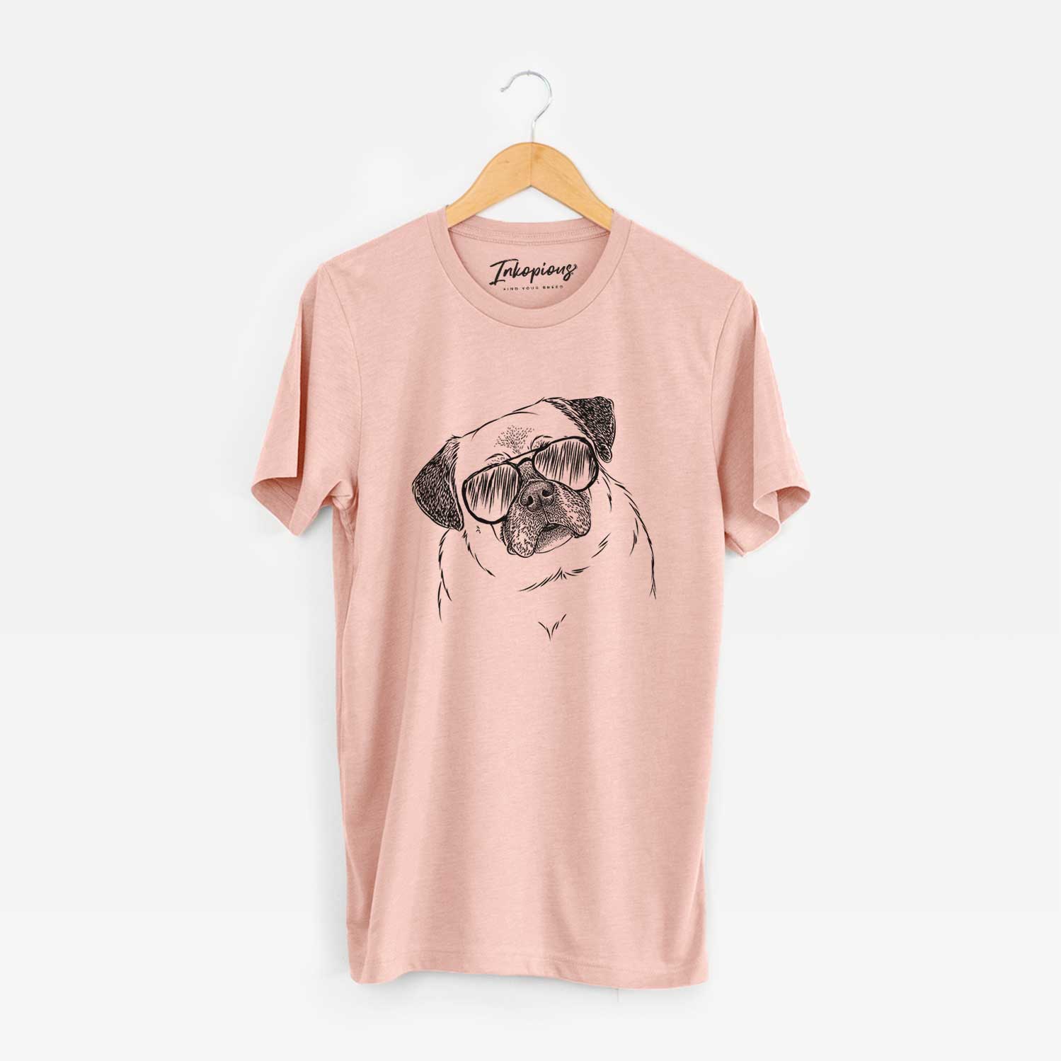 Aviator Zoey the Pug - Unisex Crewneck