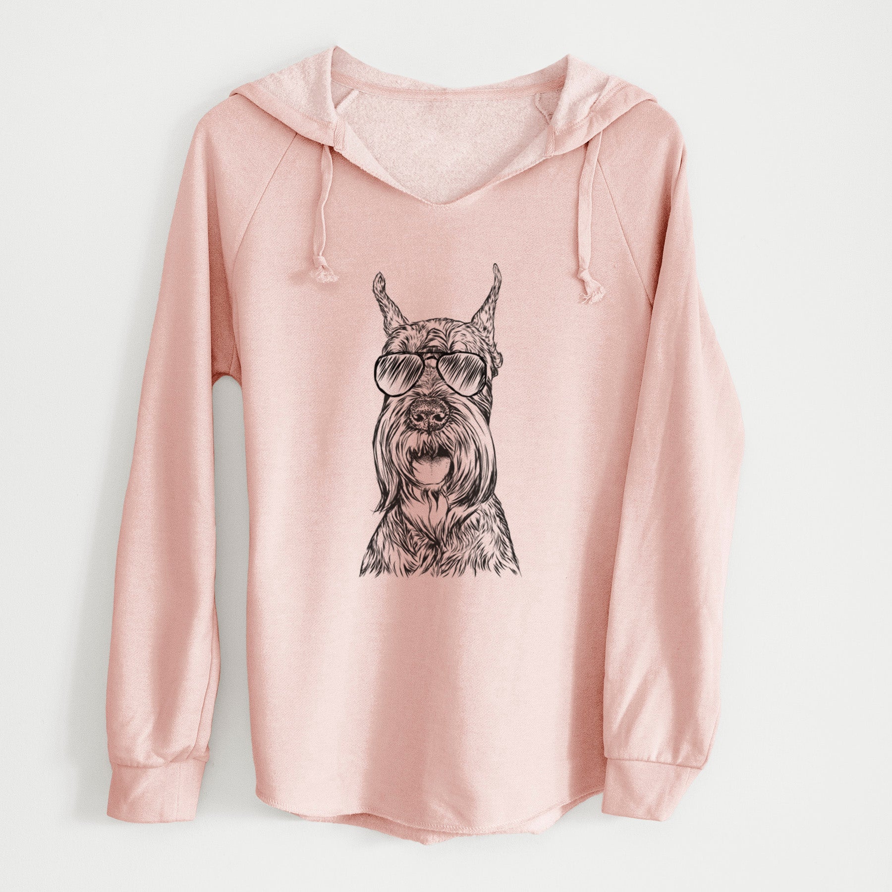 Aviator Zuri the Giant Schnauzer - Cali Wave Hooded Sweatshirt