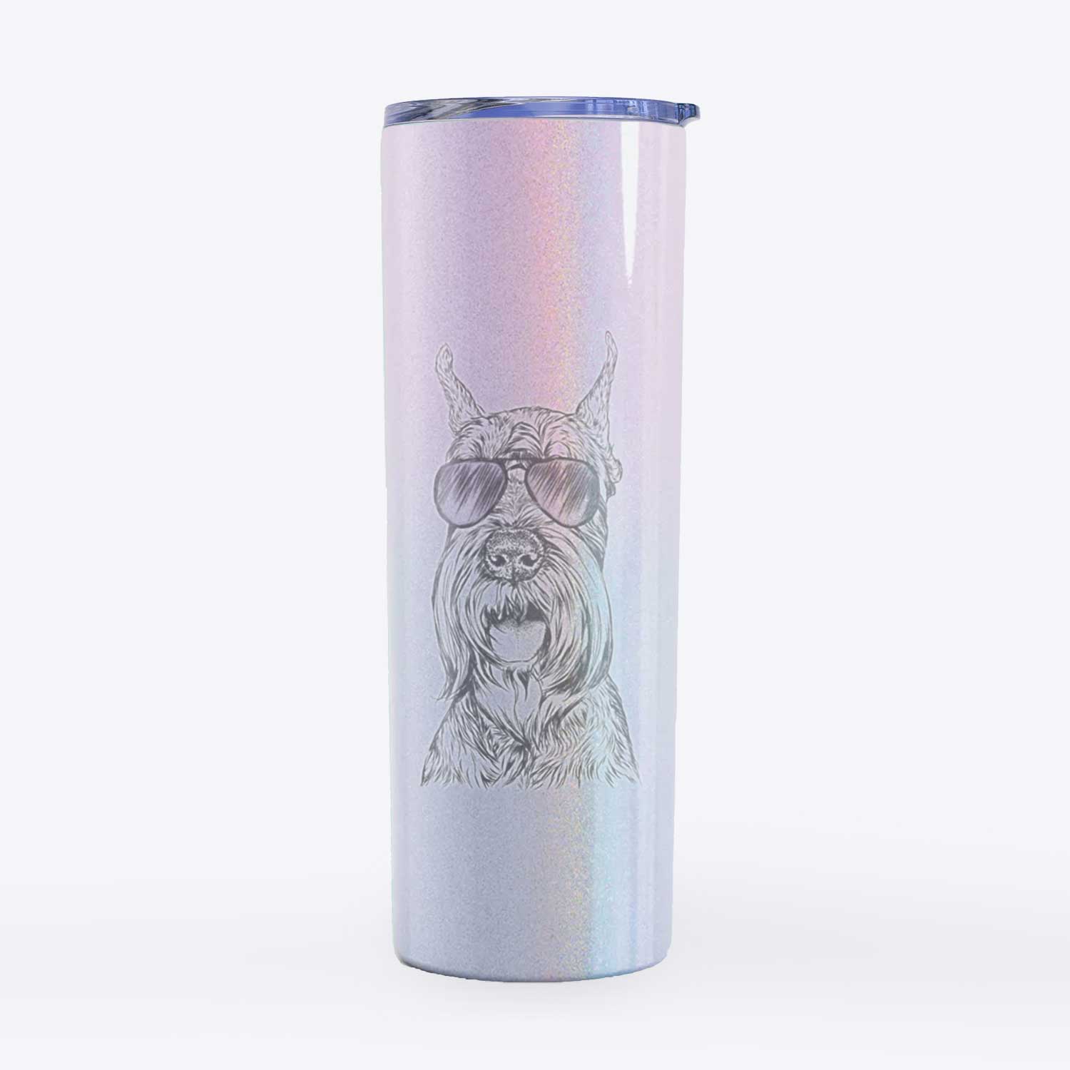 Zuri the Giant Schnauzer - 20oz Skinny Tumbler