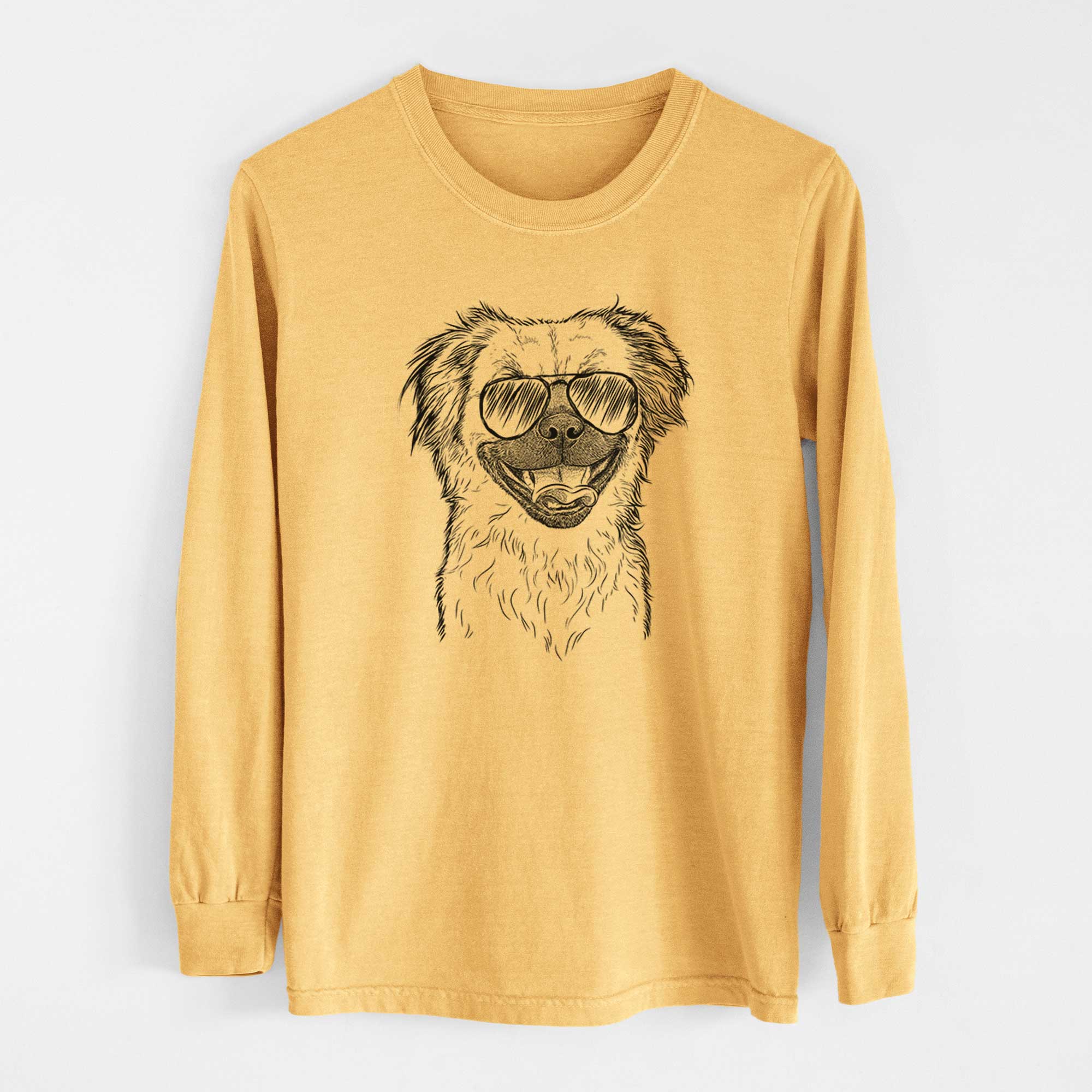 Aviators Zuri the Spaniel Mix - Heavyweight 100% Cotton Long Sleeve