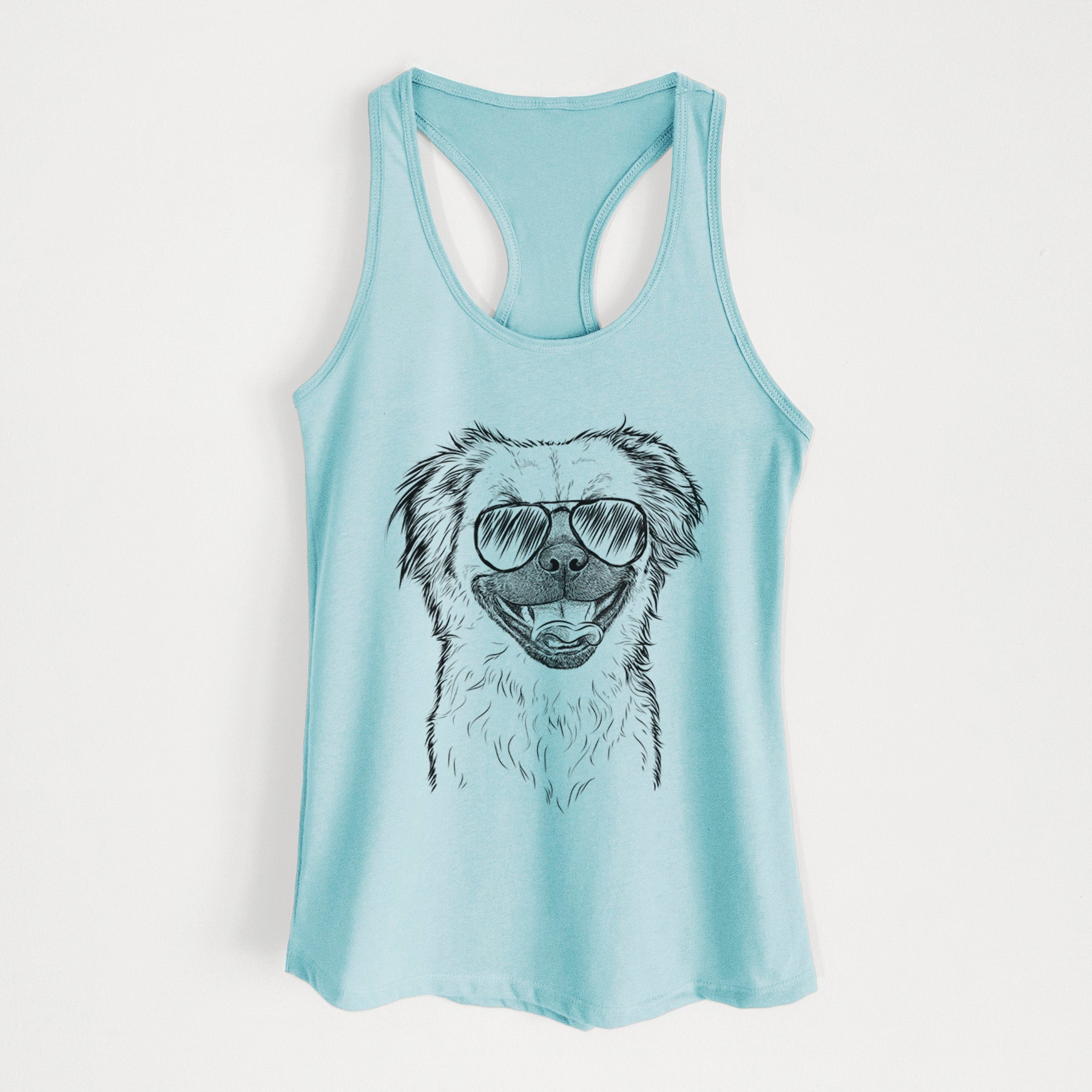 Zuri the Spaniel Mix - Women's Racerback Tanktop