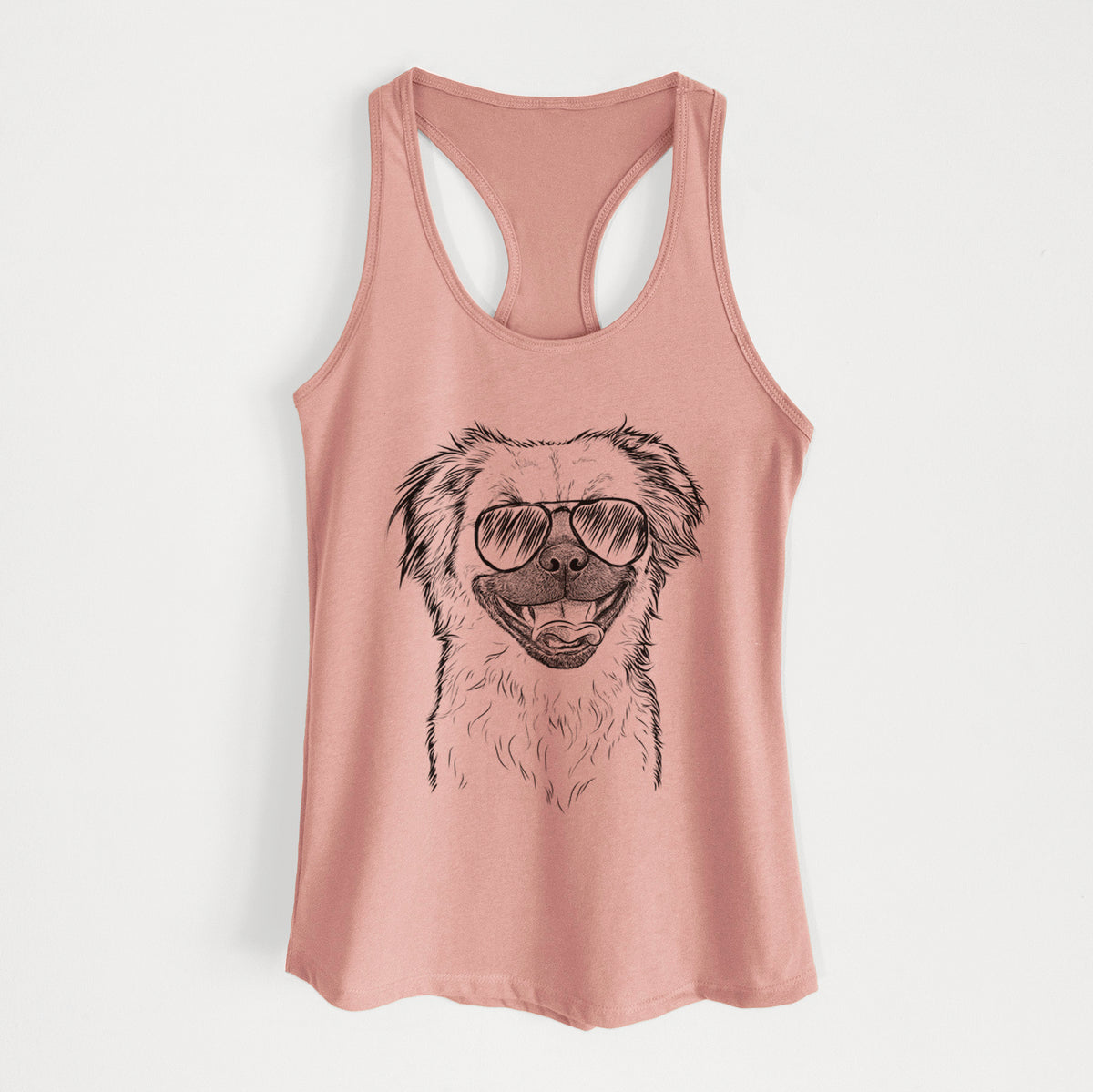 Zuri the Spaniel Mix - Women's Racerback Tanktop