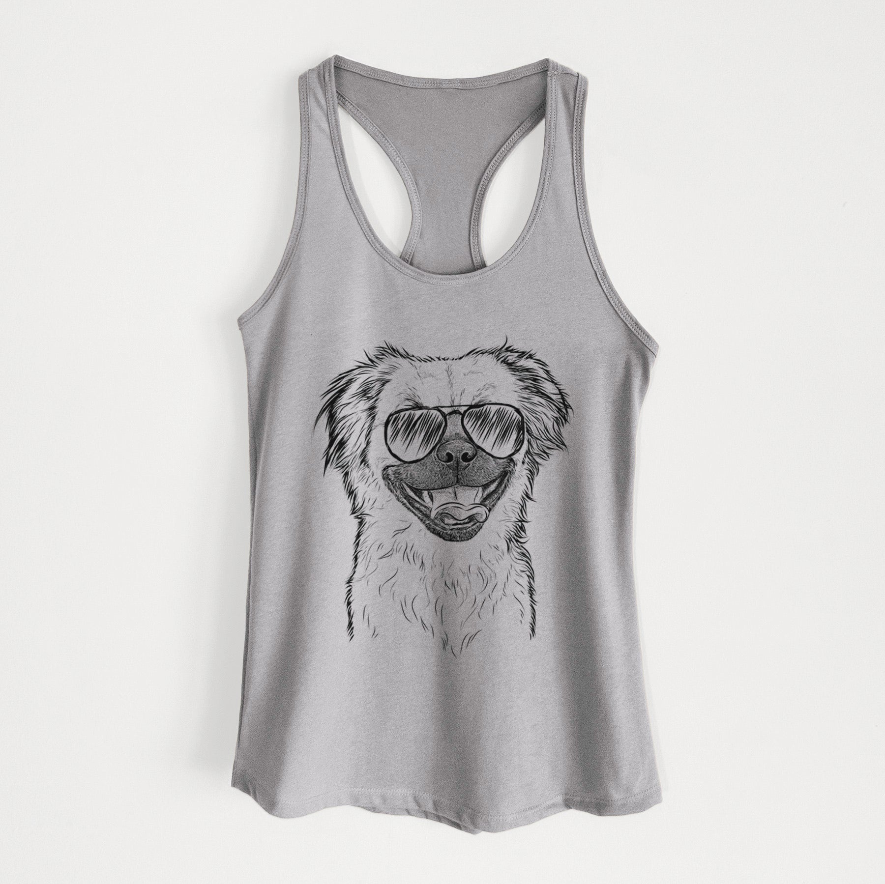 Zuri the Spaniel Mix - Women's Racerback Tanktop