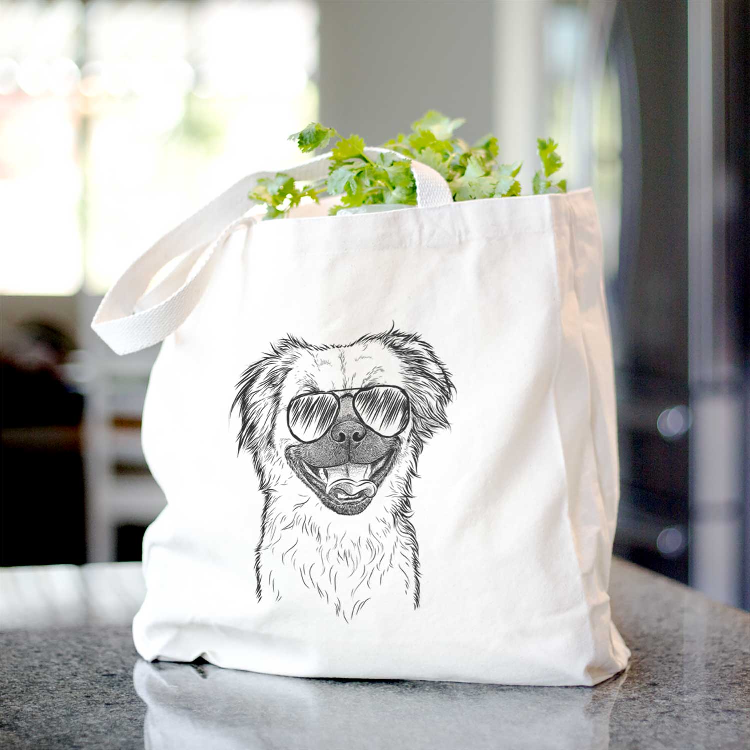 Zuri the Spaniel Mix - Tote Bag