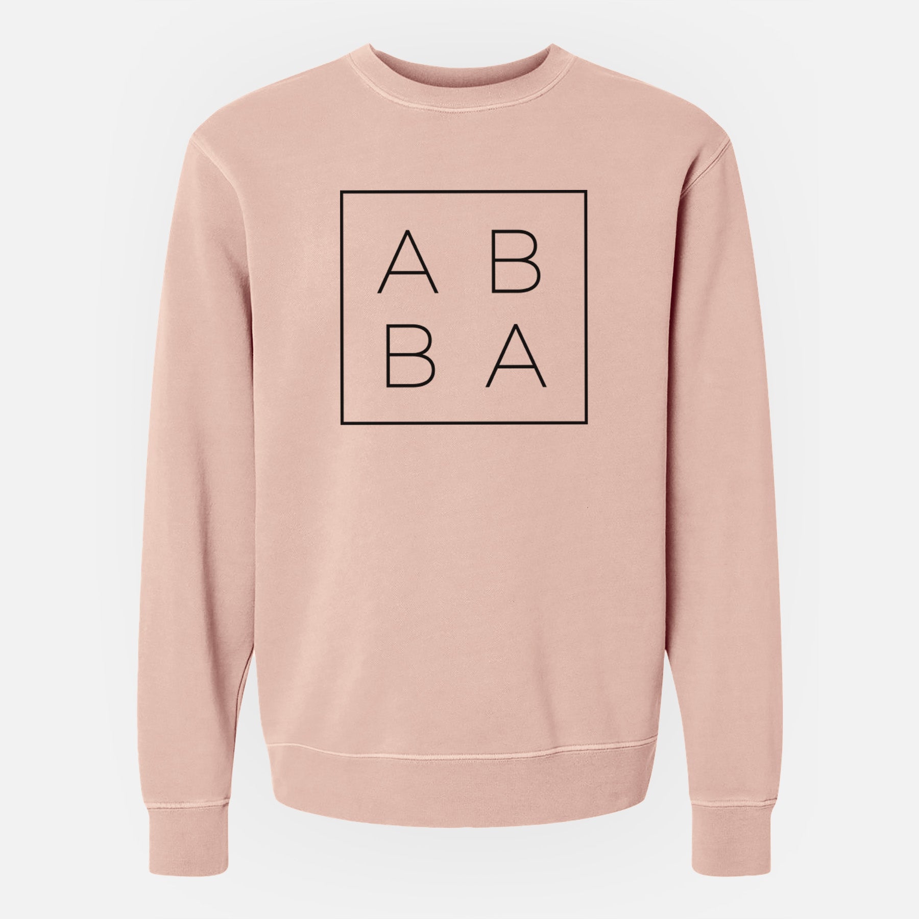 Abba Boxed - Unisex Pigment Dyed Crew Sweatshirt