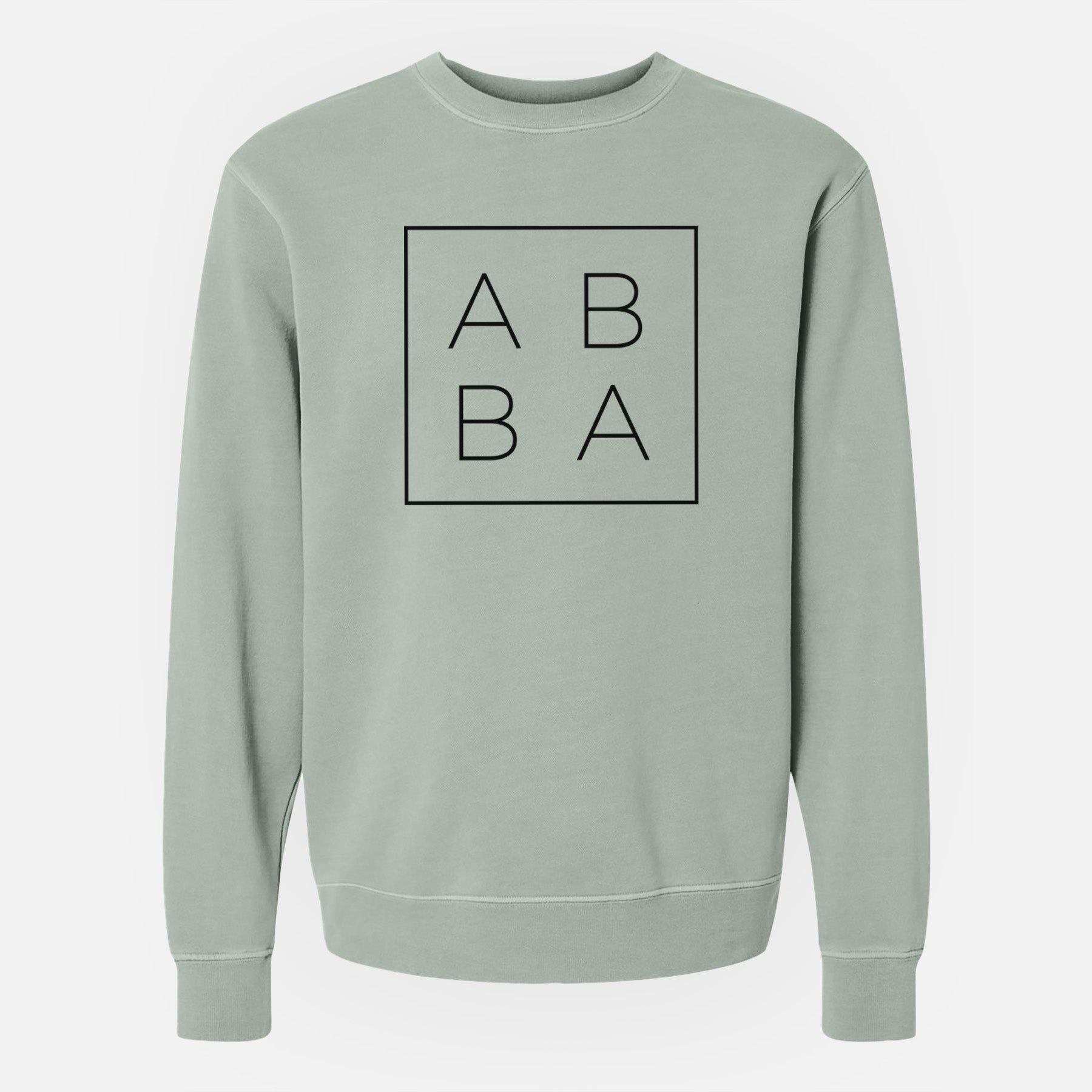 Abba Boxed - Unisex Pigment Dyed Crew Sweatshirt