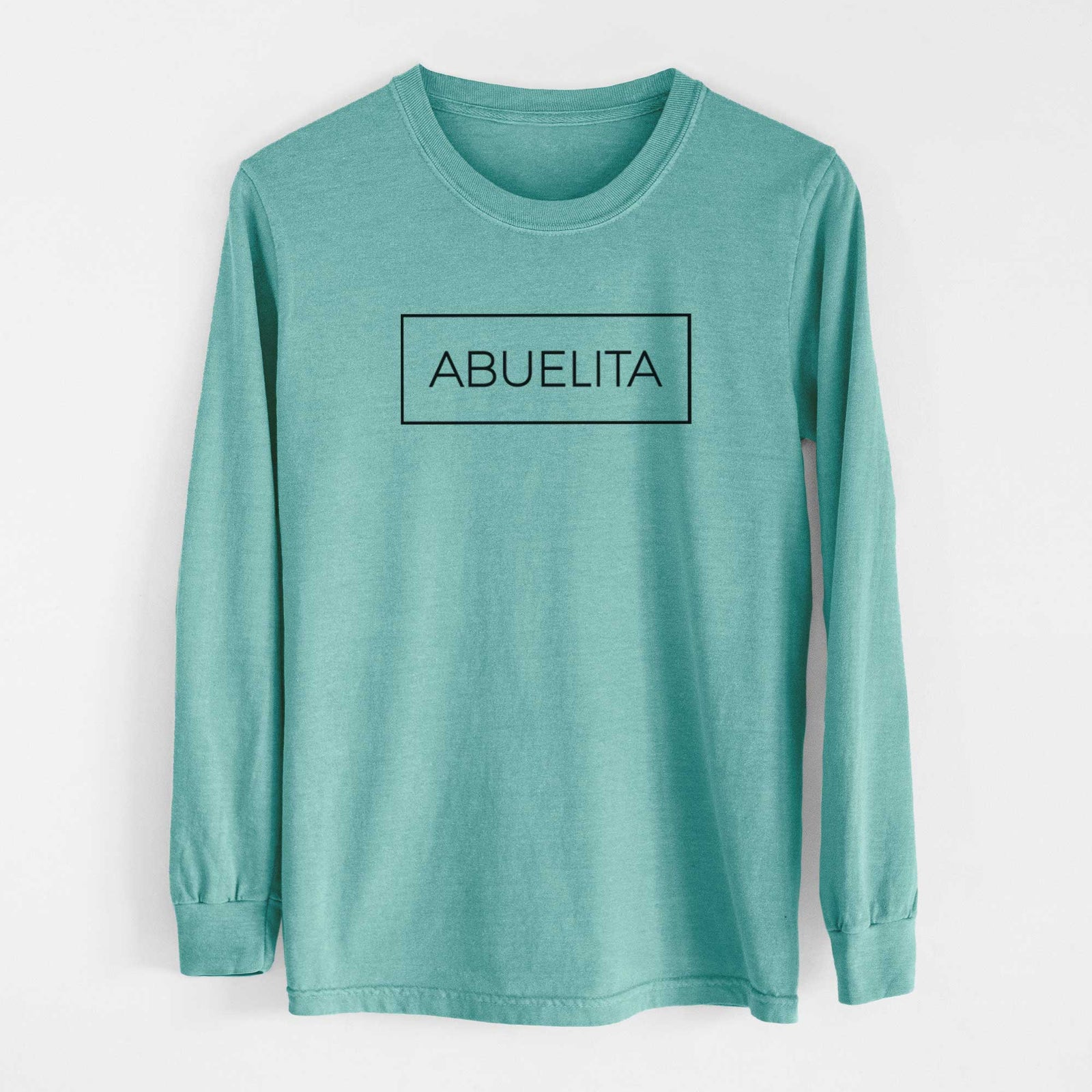 Abuelita Boxed - 1 Line - Heavyweight 100% Cotton Long Sleeve