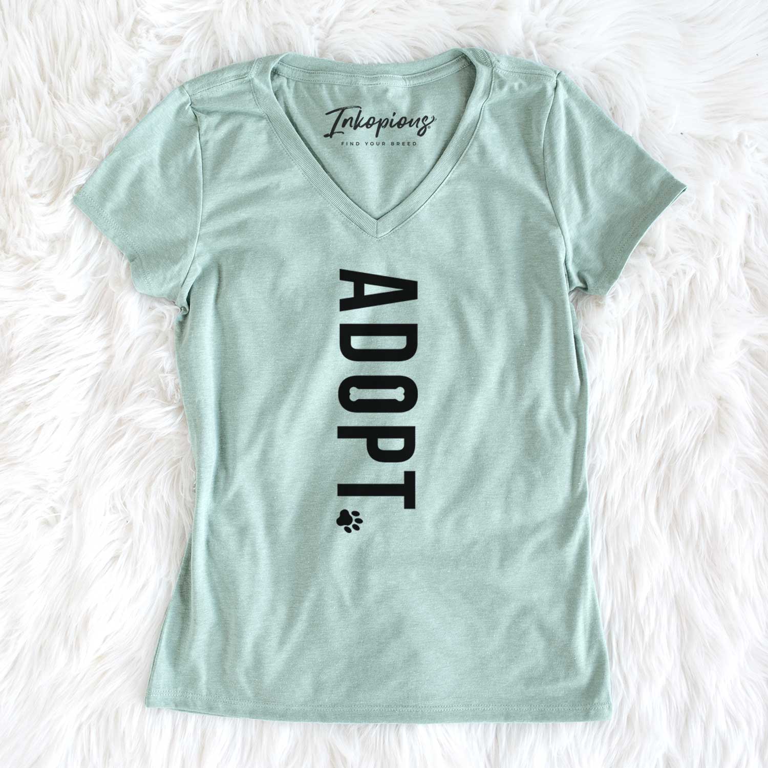 Adopt. - Women's V-neck Shirt