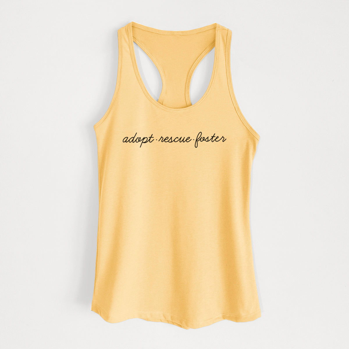 Adopt - Rescue - Foster - Women's Racerback Tanktop