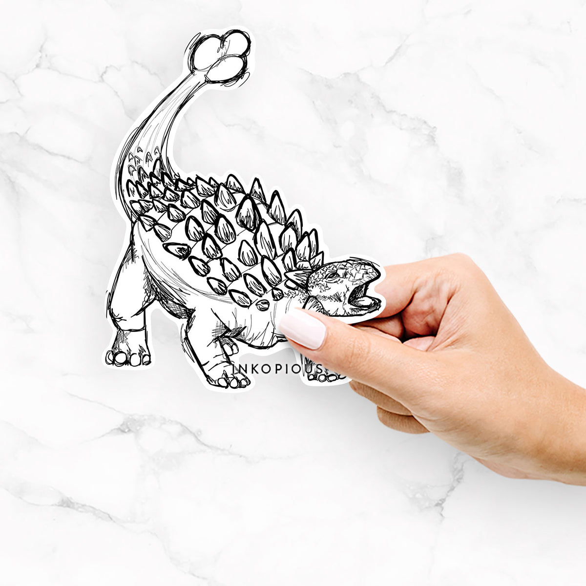 Ankylosaurus - Decal Sticker