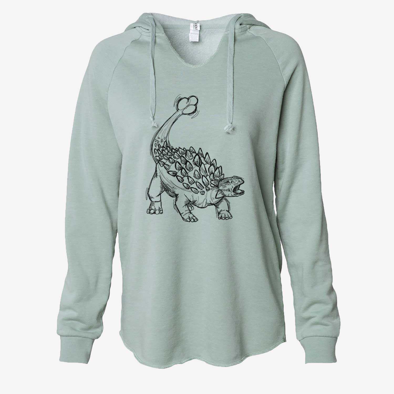 Ankylosaurus - Cali Wave Hooded Sweatshirt