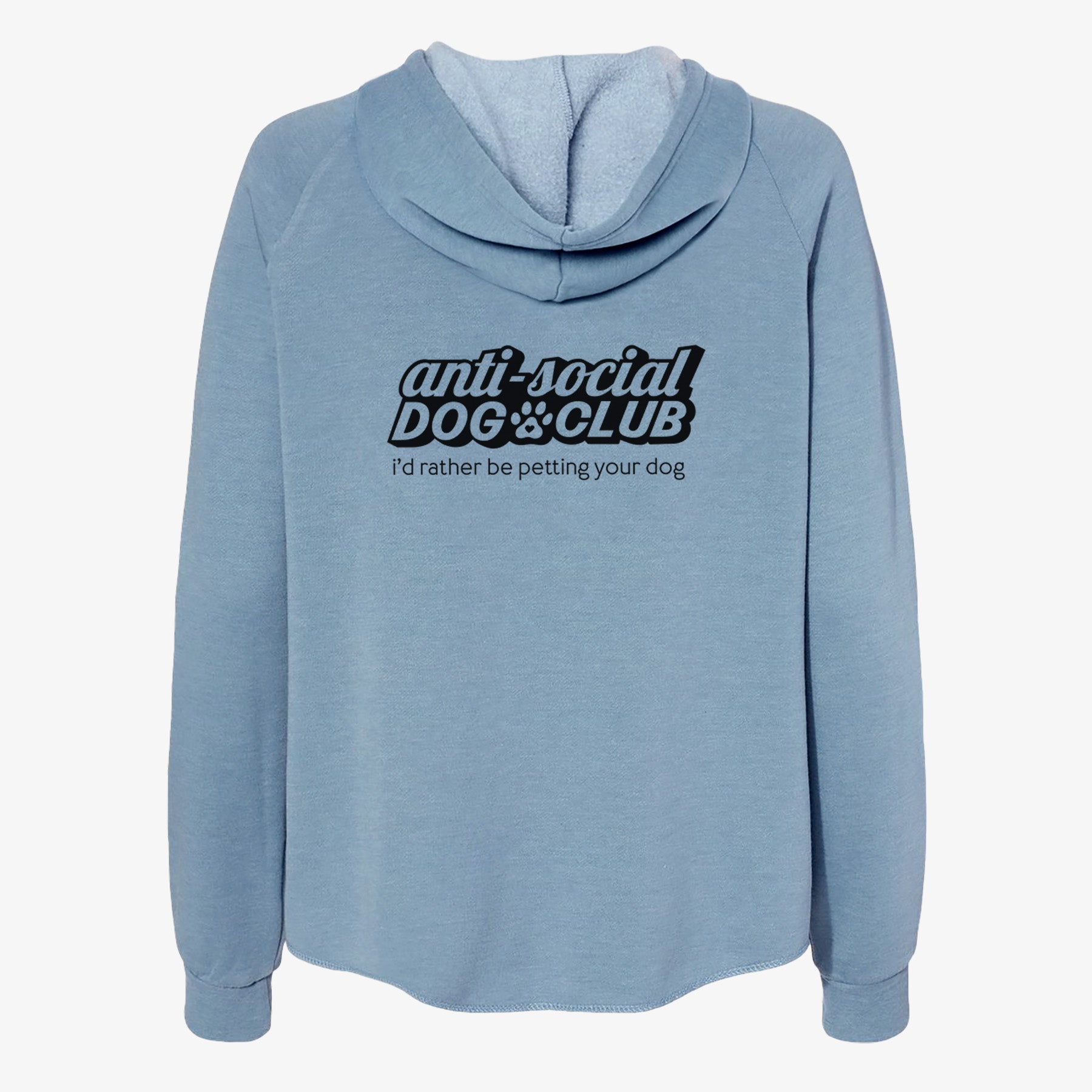 Anti Social Dog Club - Women's Cali Wave Zip-Up Sweatshirt