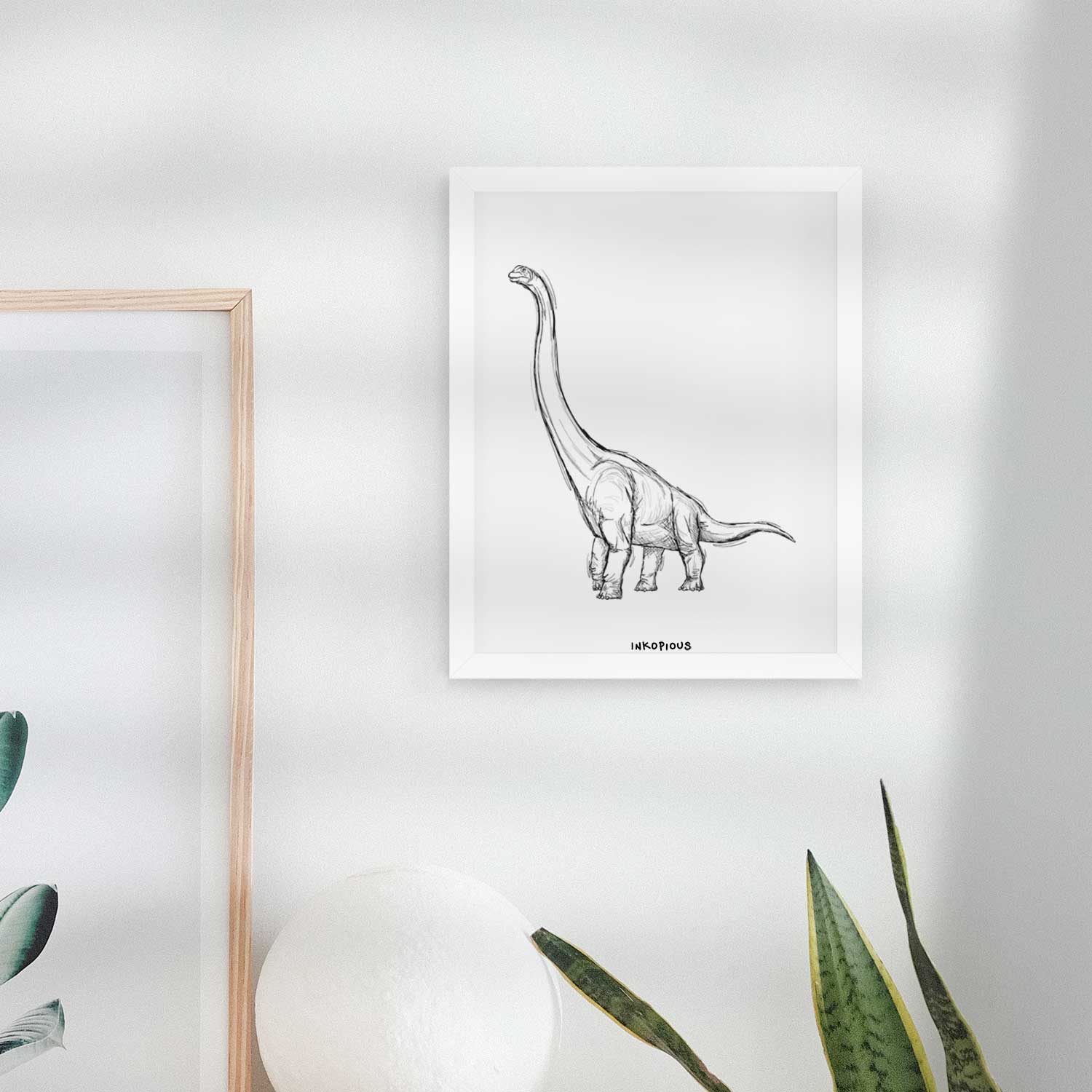 Apatosaurus / Brachiosaurus / Brontosaurus Art Print