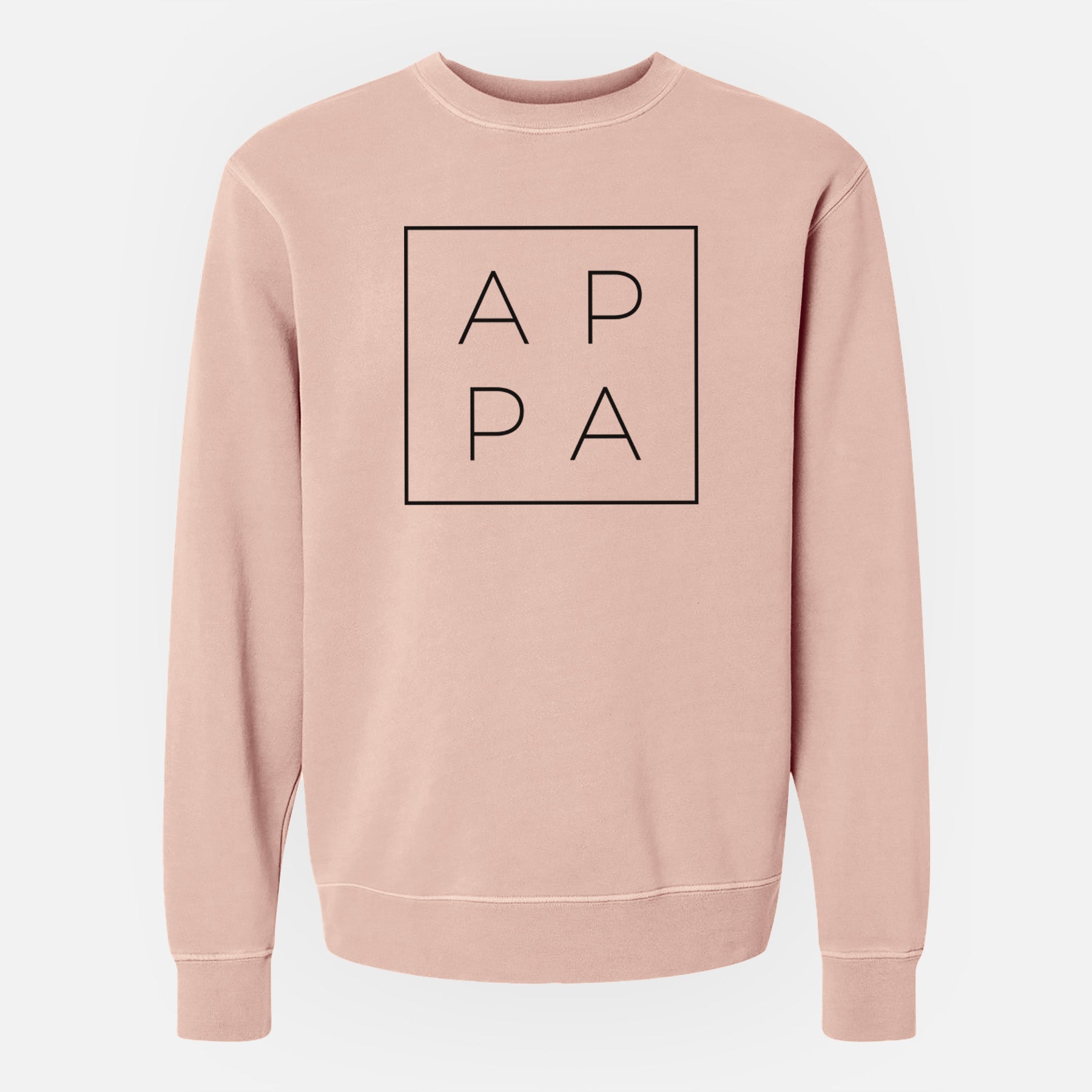 Appa Boxed - Unisex Pigment Dyed Crew Sweatshirt