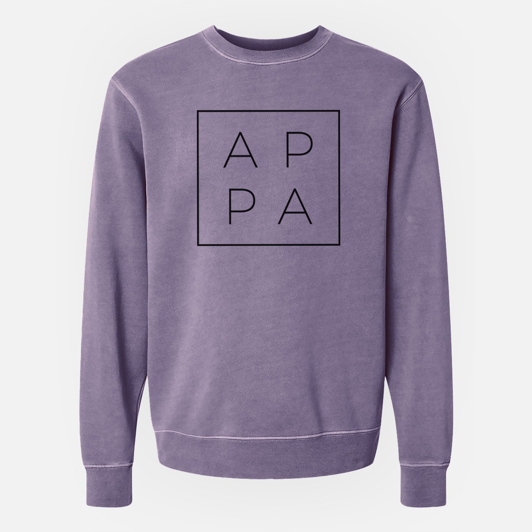 Appa Boxed - Unisex Pigment Dyed Crew Sweatshirt