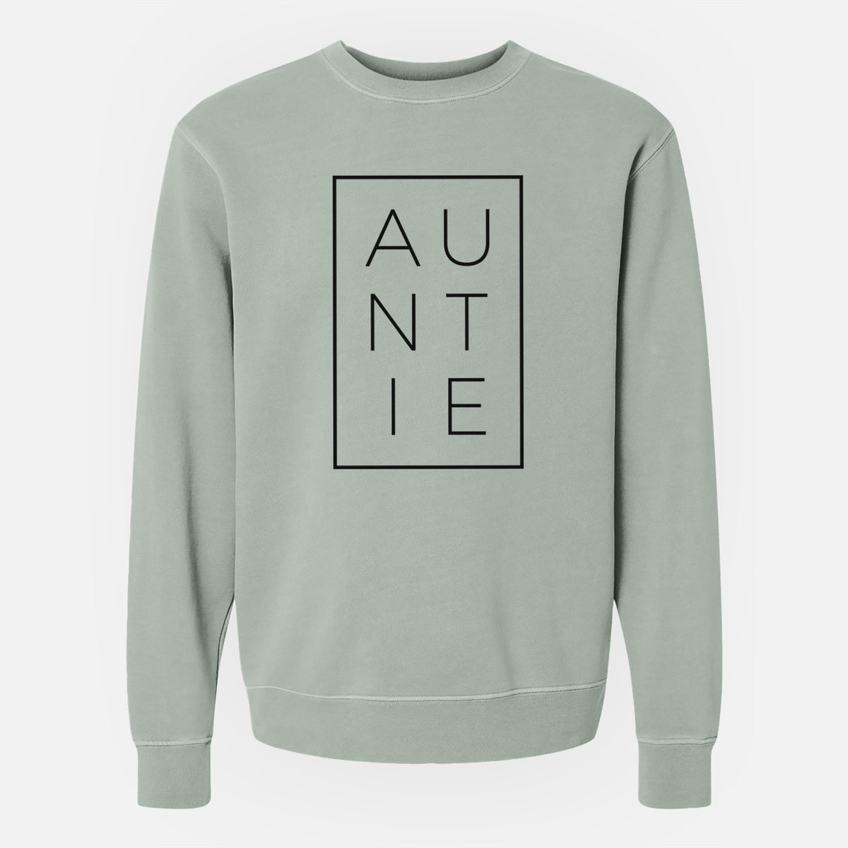 Auntie Boxed - Unisex Pigment Dyed Crew Sweatshirt