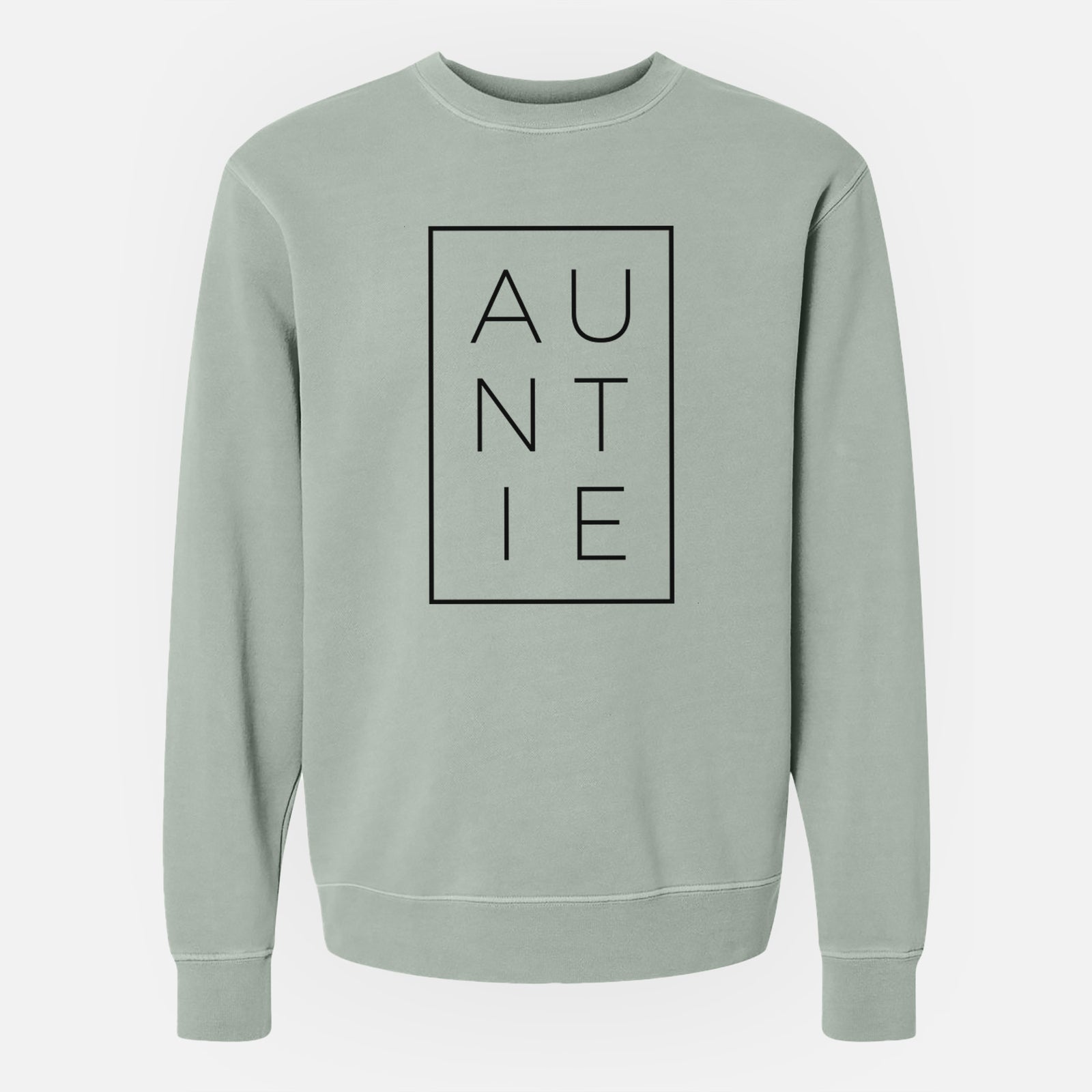 Auntie Boxed - Unisex Pigment Dyed Crew Sweatshirt