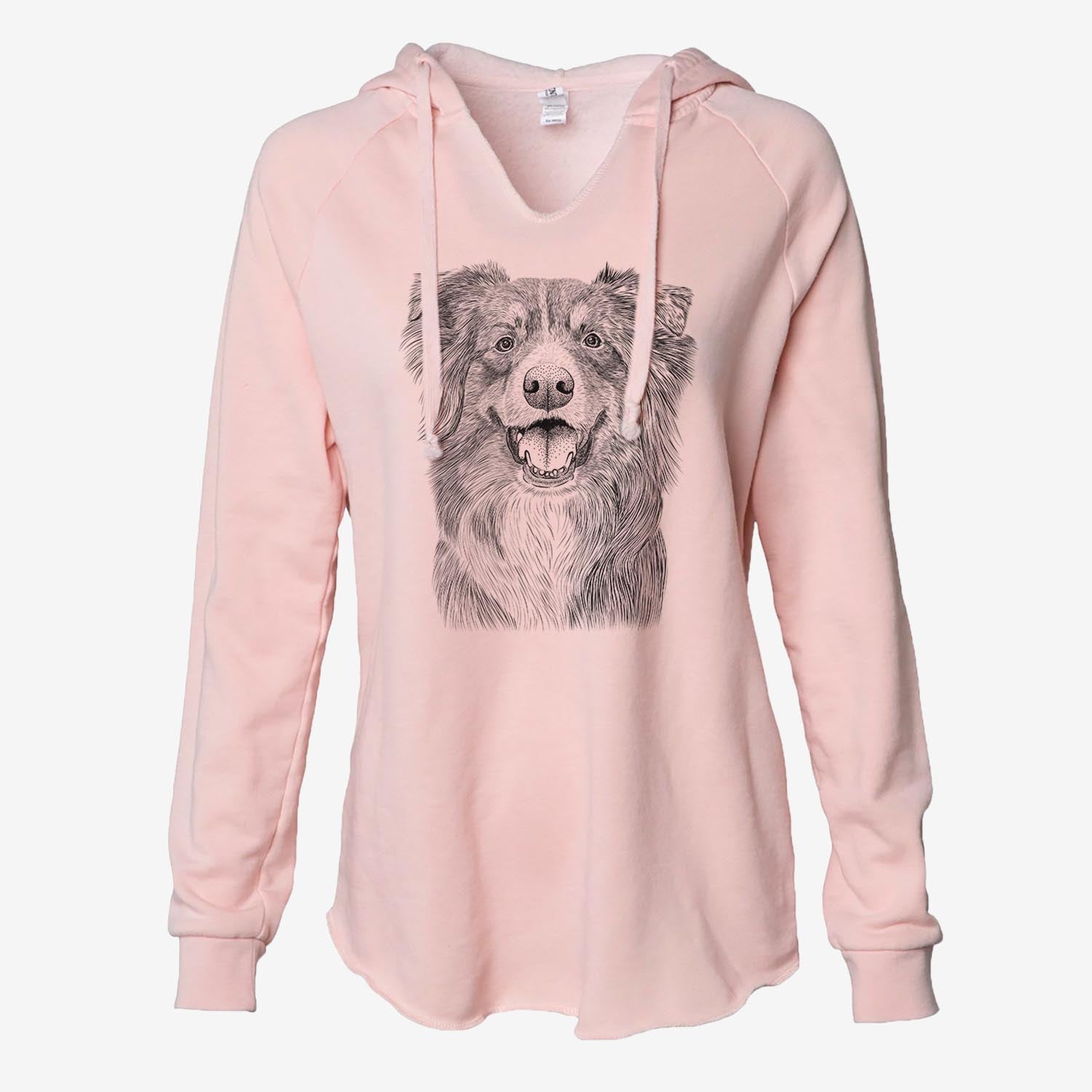 Aussie Parker the Australian Shepherd - Cali Wave Hooded Sweatshirt