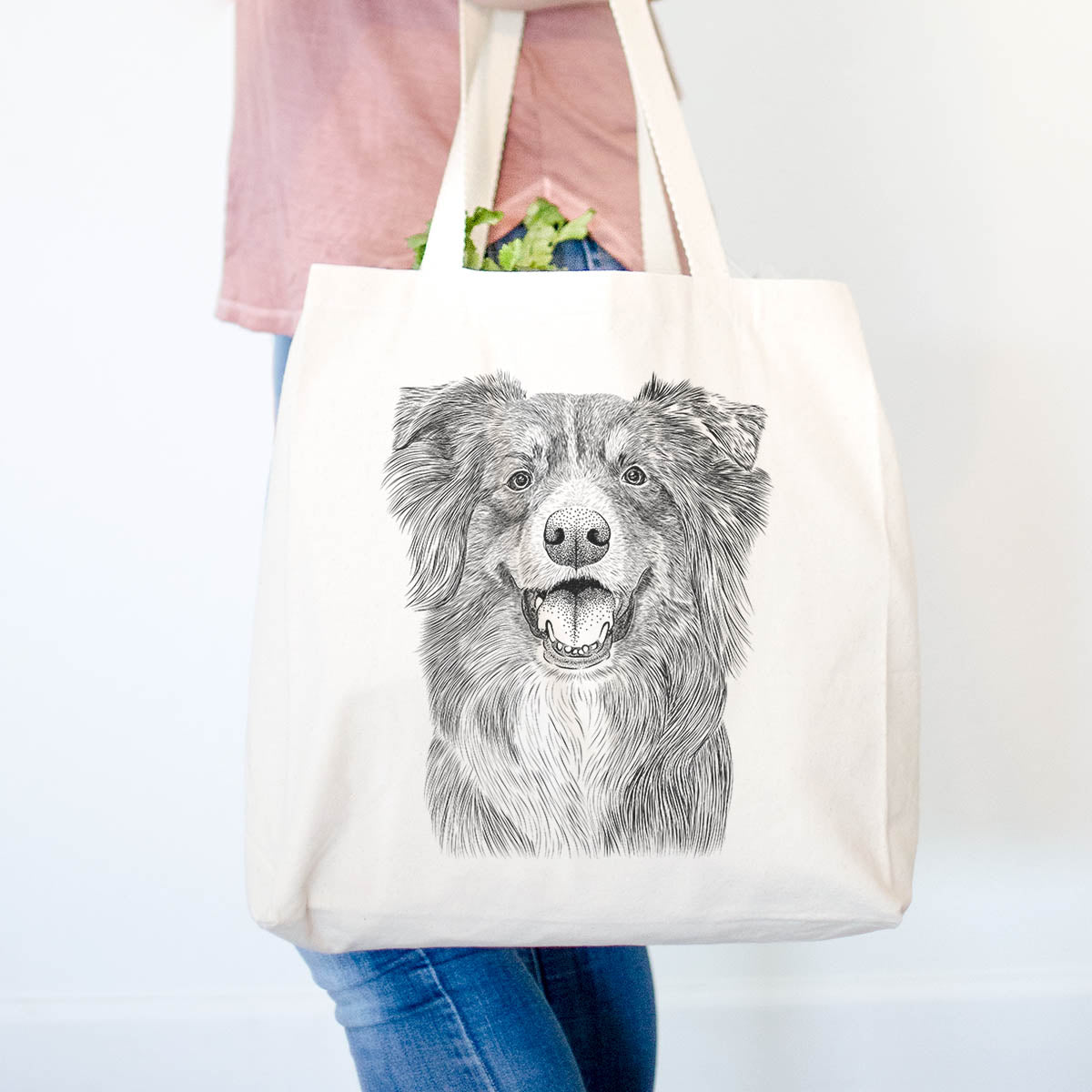 Aussie Parker the Australian Shepherd - Tote Bag