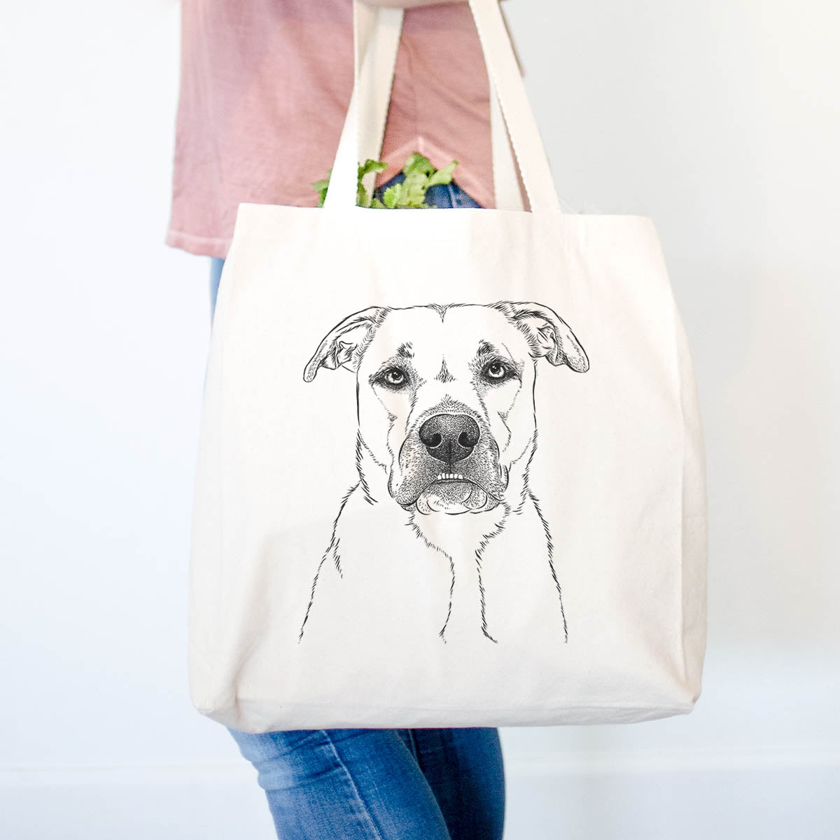 Abby the Boxer Beagle Mix - Tote Bag