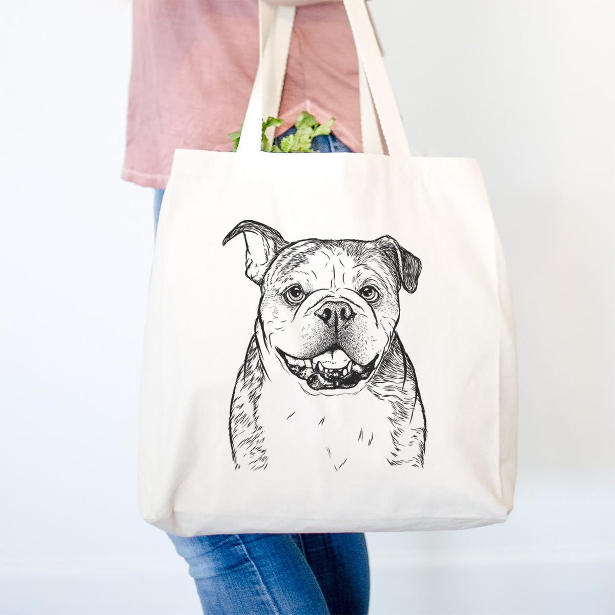 Agatha the Boston Bulldog - Tote Bag