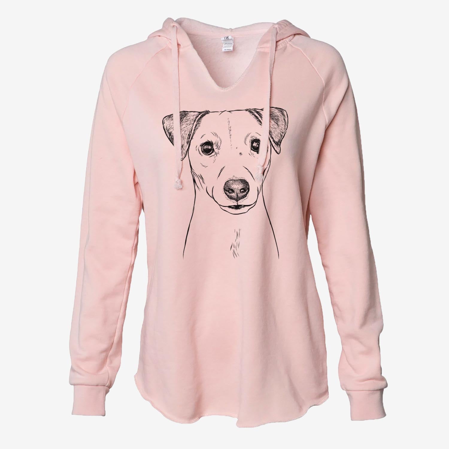 Ally the Jack Russell Terrier - Cali Wave Hooded Sweatshirt