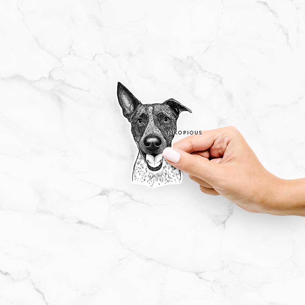 Amigo the Heeler Mix - Decal Sticker