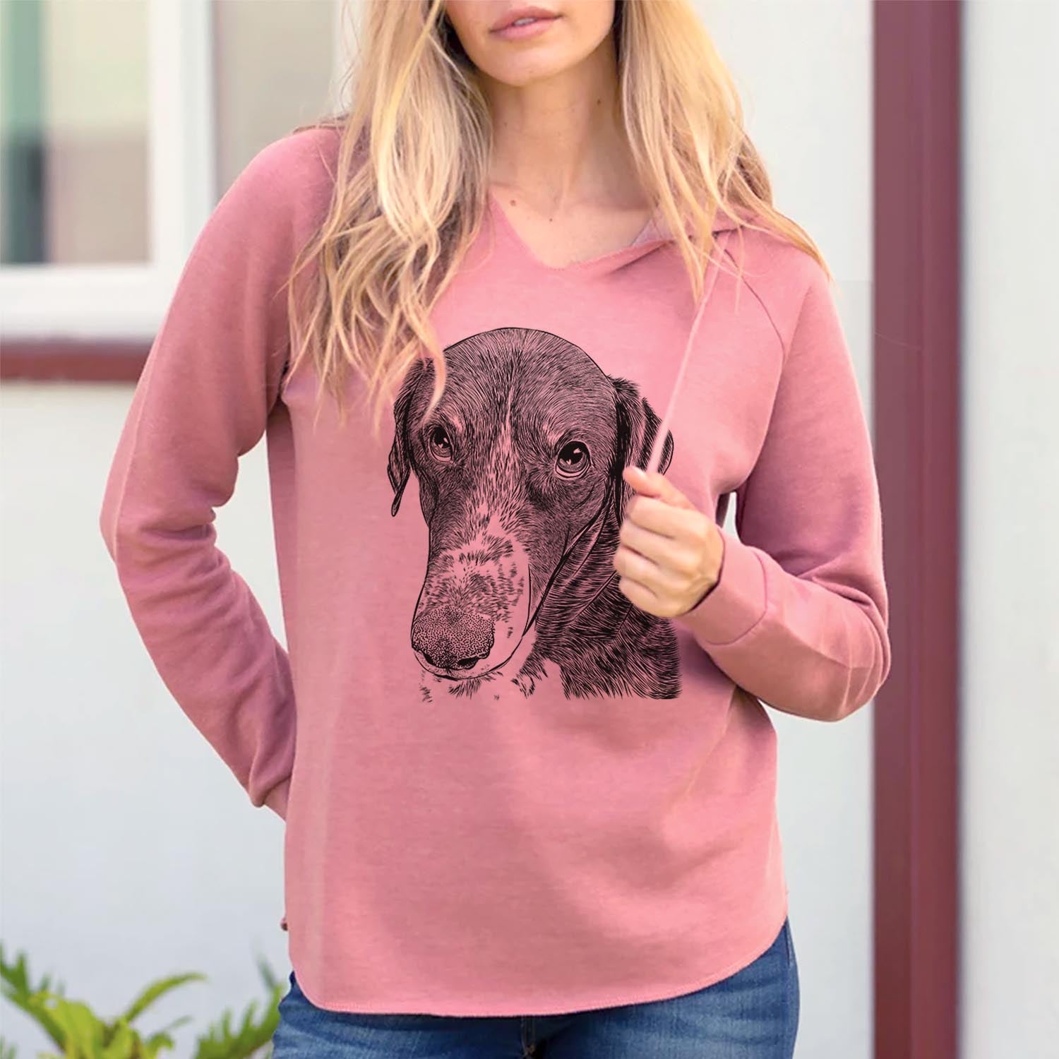 Angel Orion the Mixed Breed - Cali Wave Hooded Sweatshirt