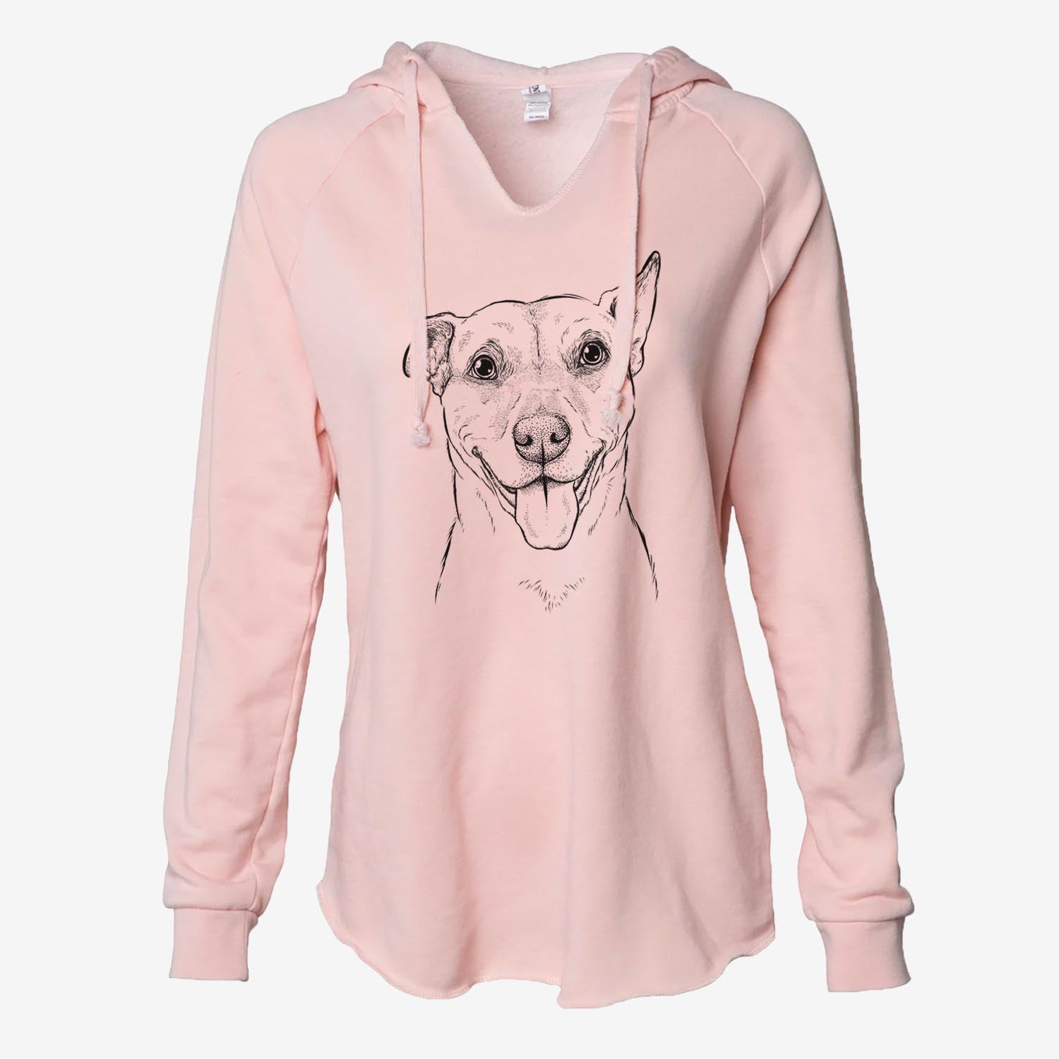 Annie Belle the Pitbull Mix - Cali Wave Hooded Sweatshirt