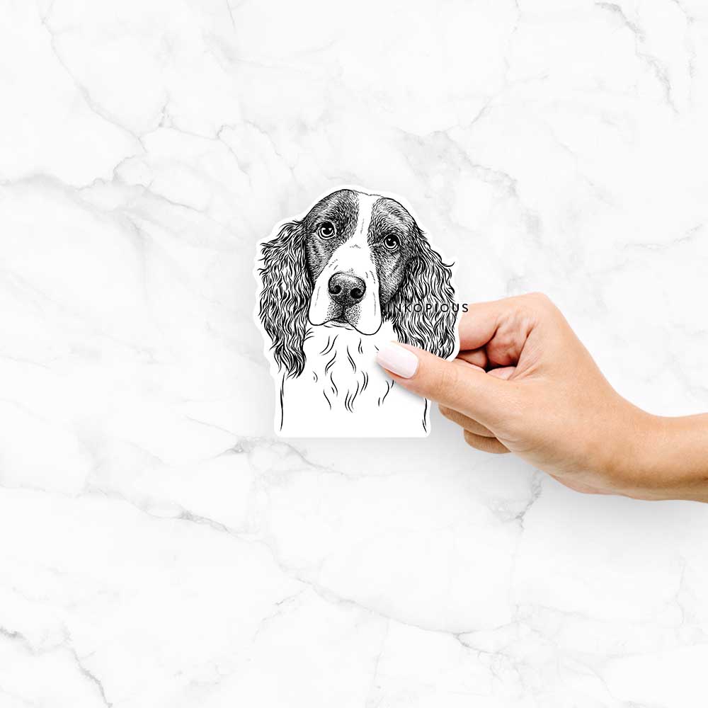 Annie the English Springer Spaniel - Decal Sticker