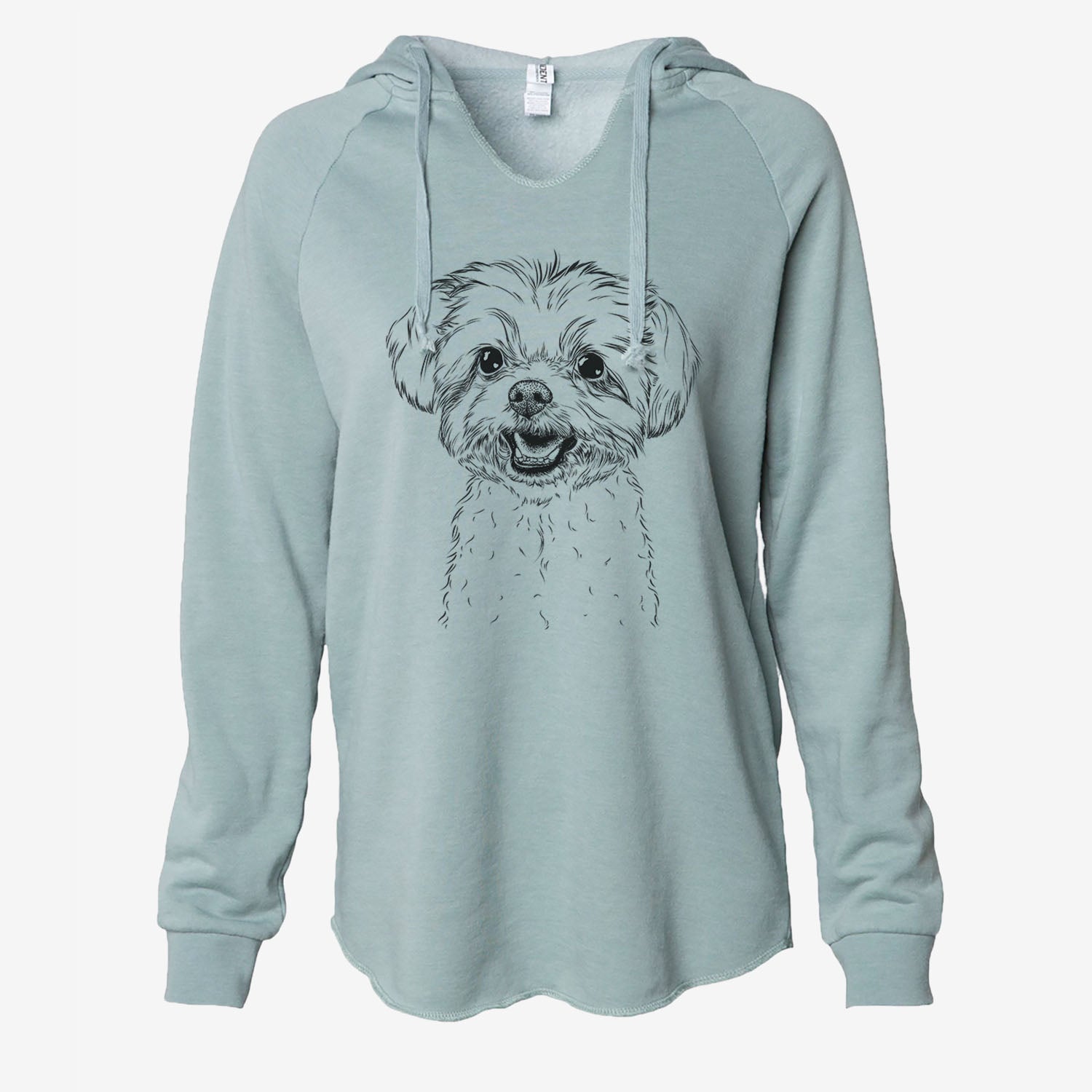 Aspen the Morkie - Cali Wave Hooded Sweatshirt