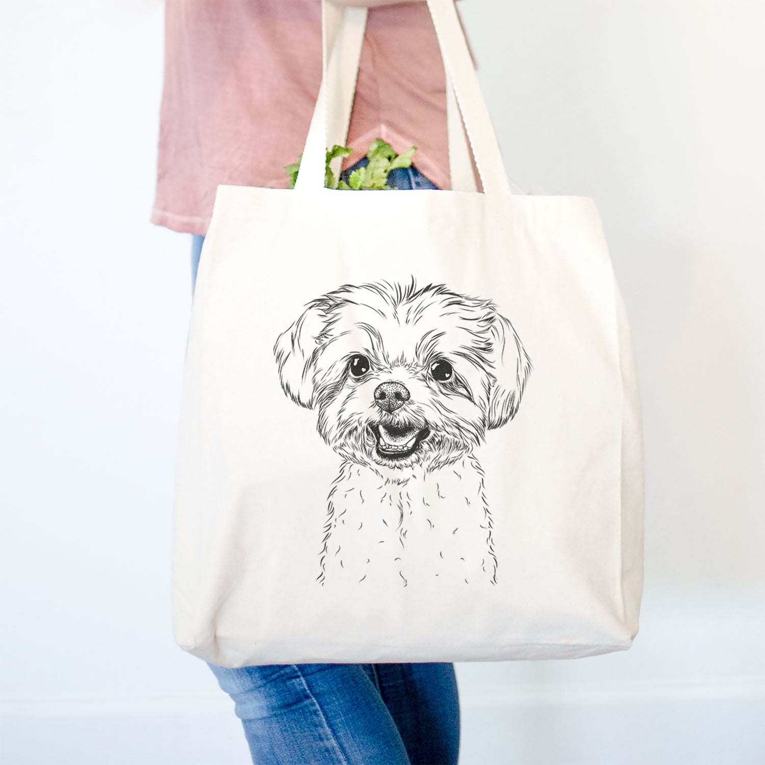 Aspen the Morkie - Tote Bag