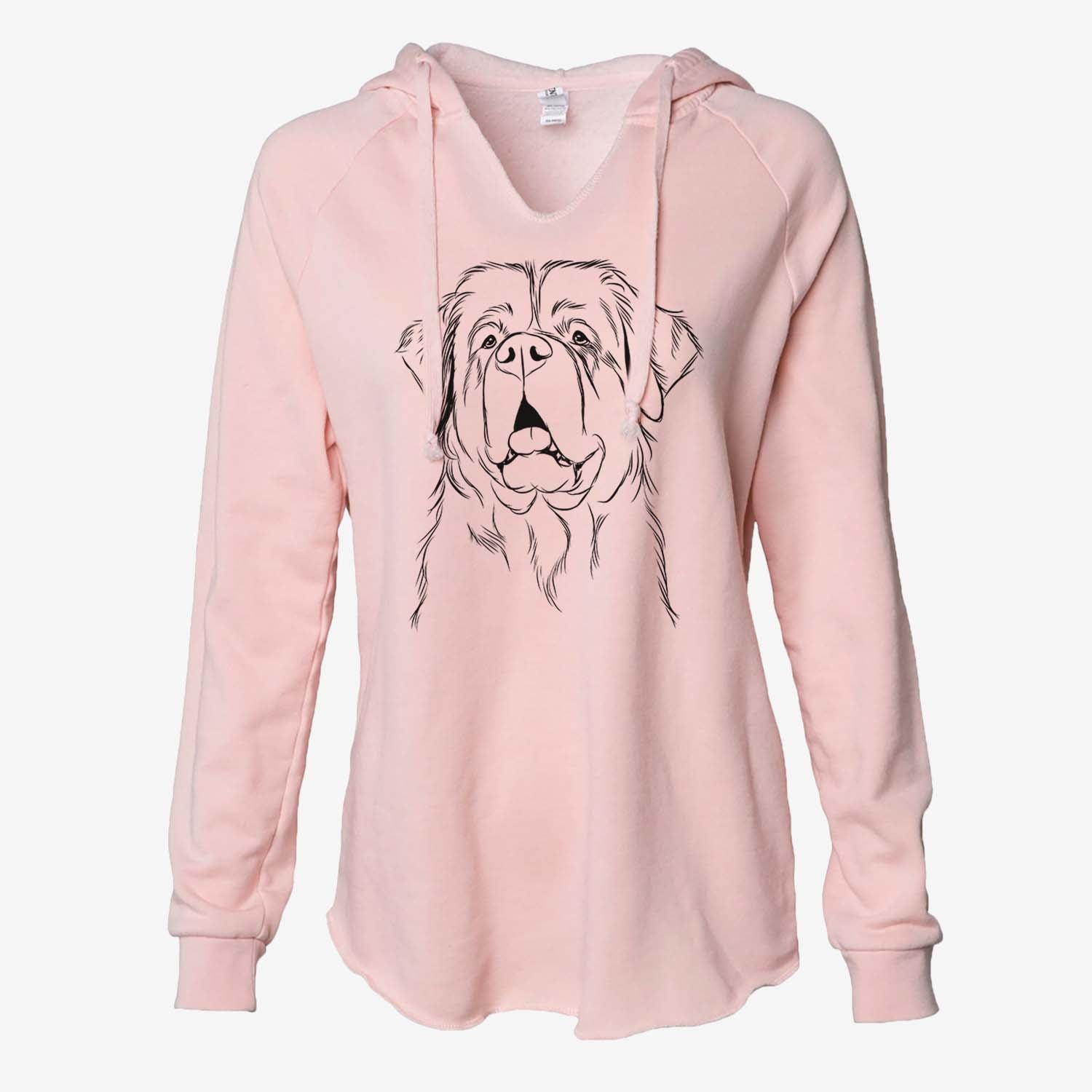 Atlas the Saint Bernard - Cali Wave Hooded Sweatshirt