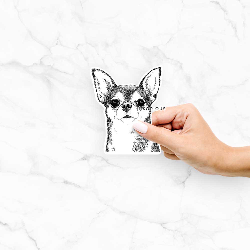 Baby the Chihuahua - Decal Sticker